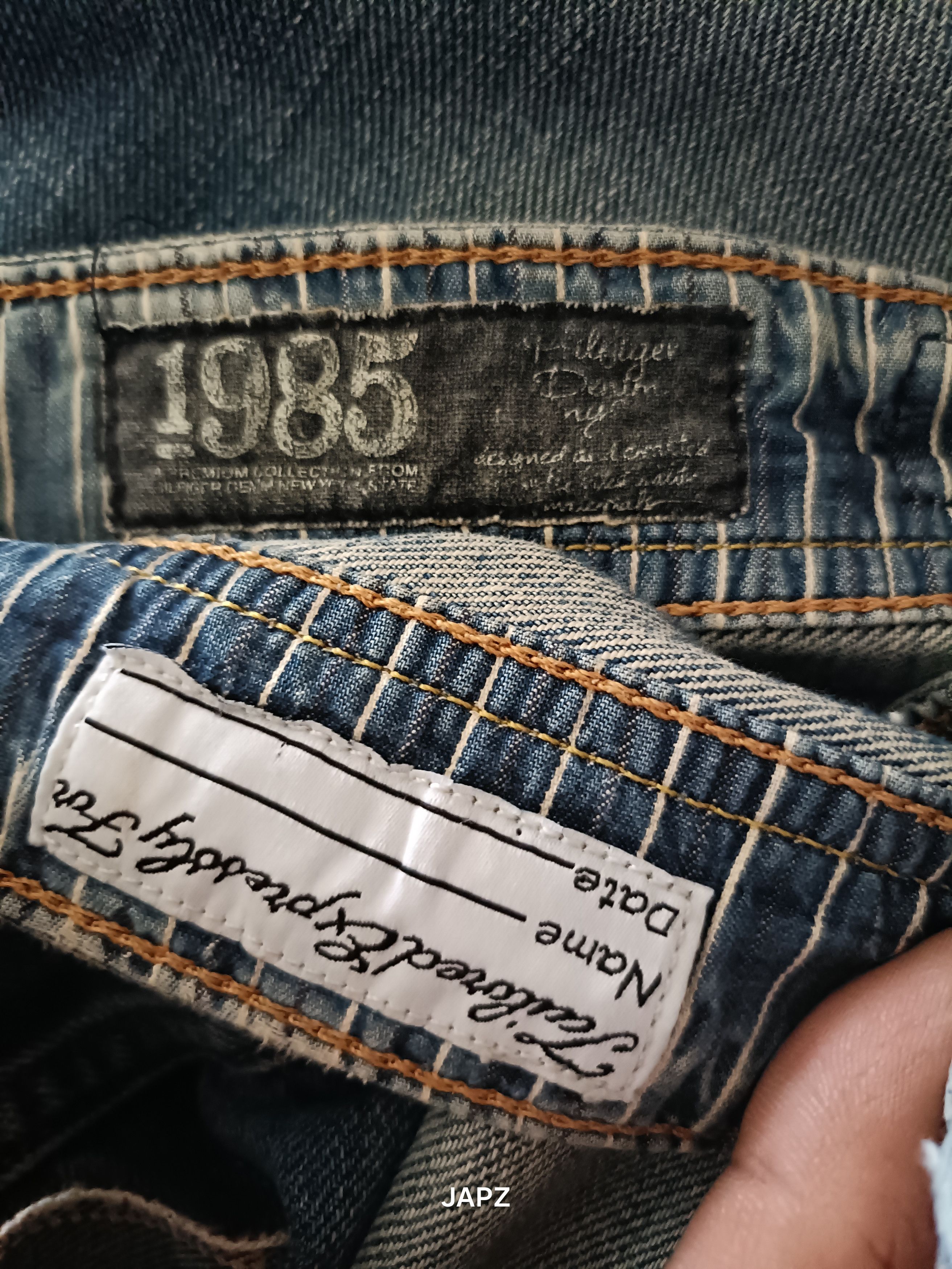 Tommy Hilfiger Very rare Tommy Hilfiger selvedge denim 1985 museum piece Size US 32 / EU 48 - 14 Thumbnail