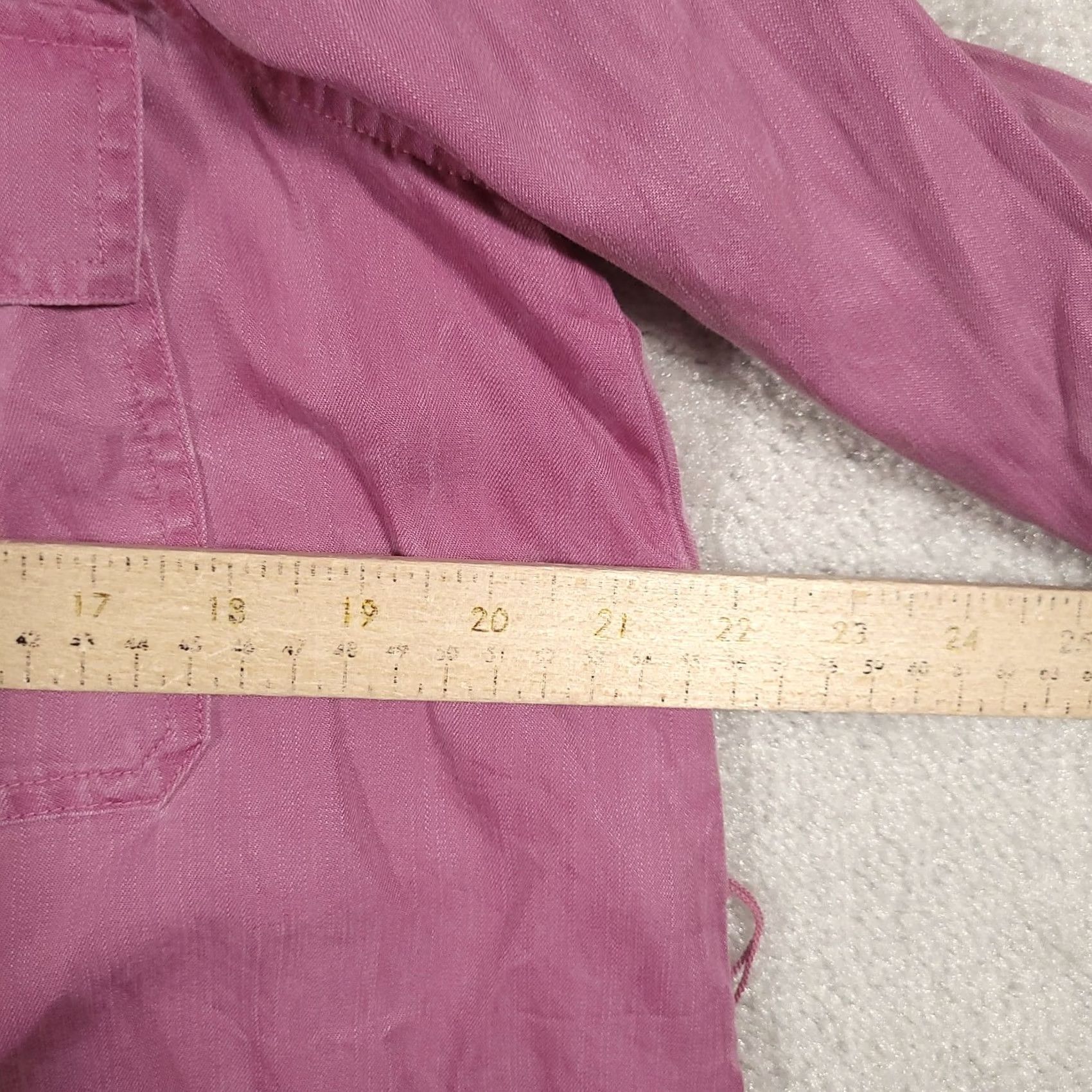Gap GAP Shirt Dress Pink Long Sleeve Belted Collared Utility Dress Women Large Size L / US 10 / IT 46 - 3 Thumbnail