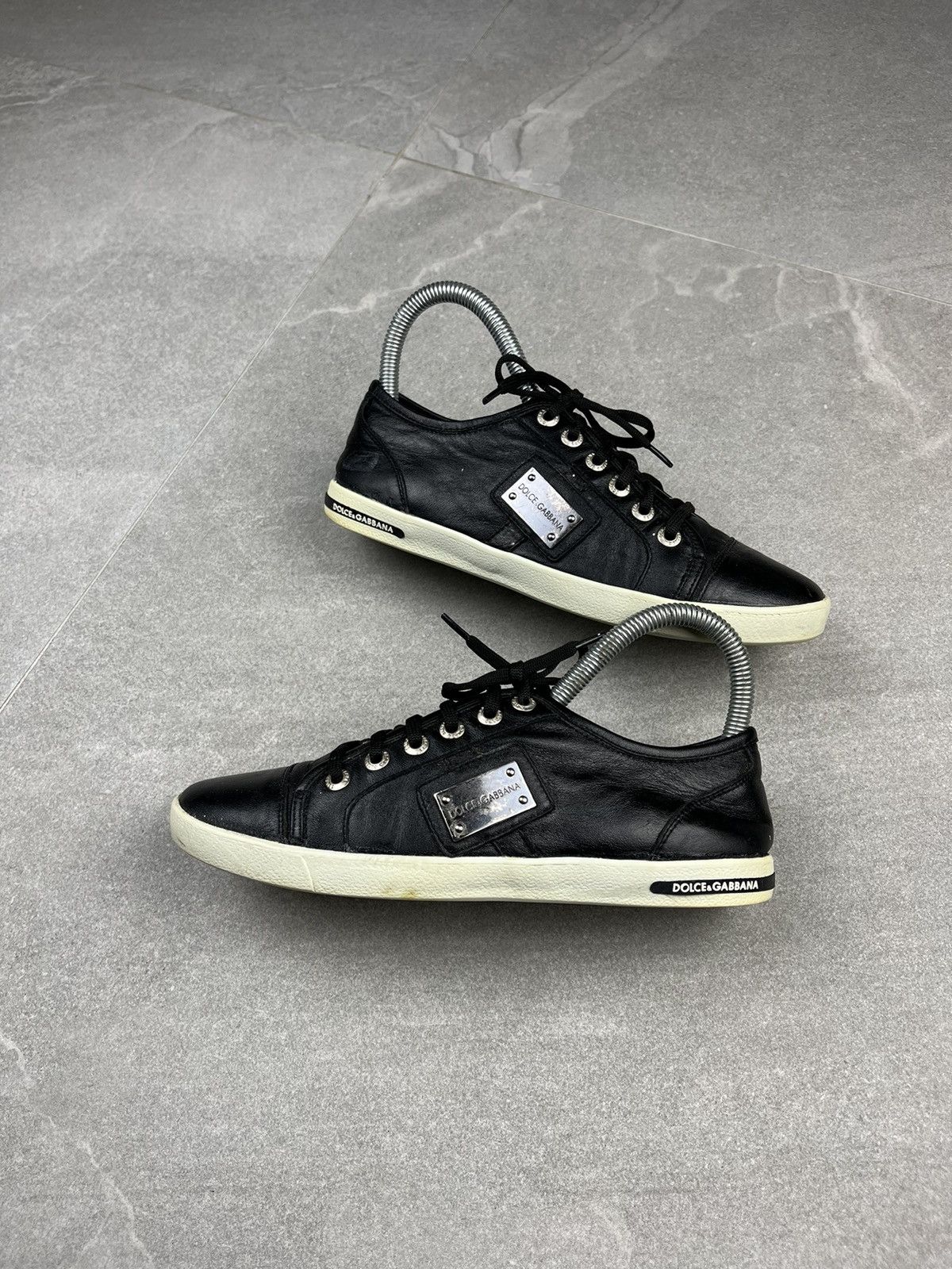 Dolce & Gabbana D&G CA9004 low top leather sneakers shoes