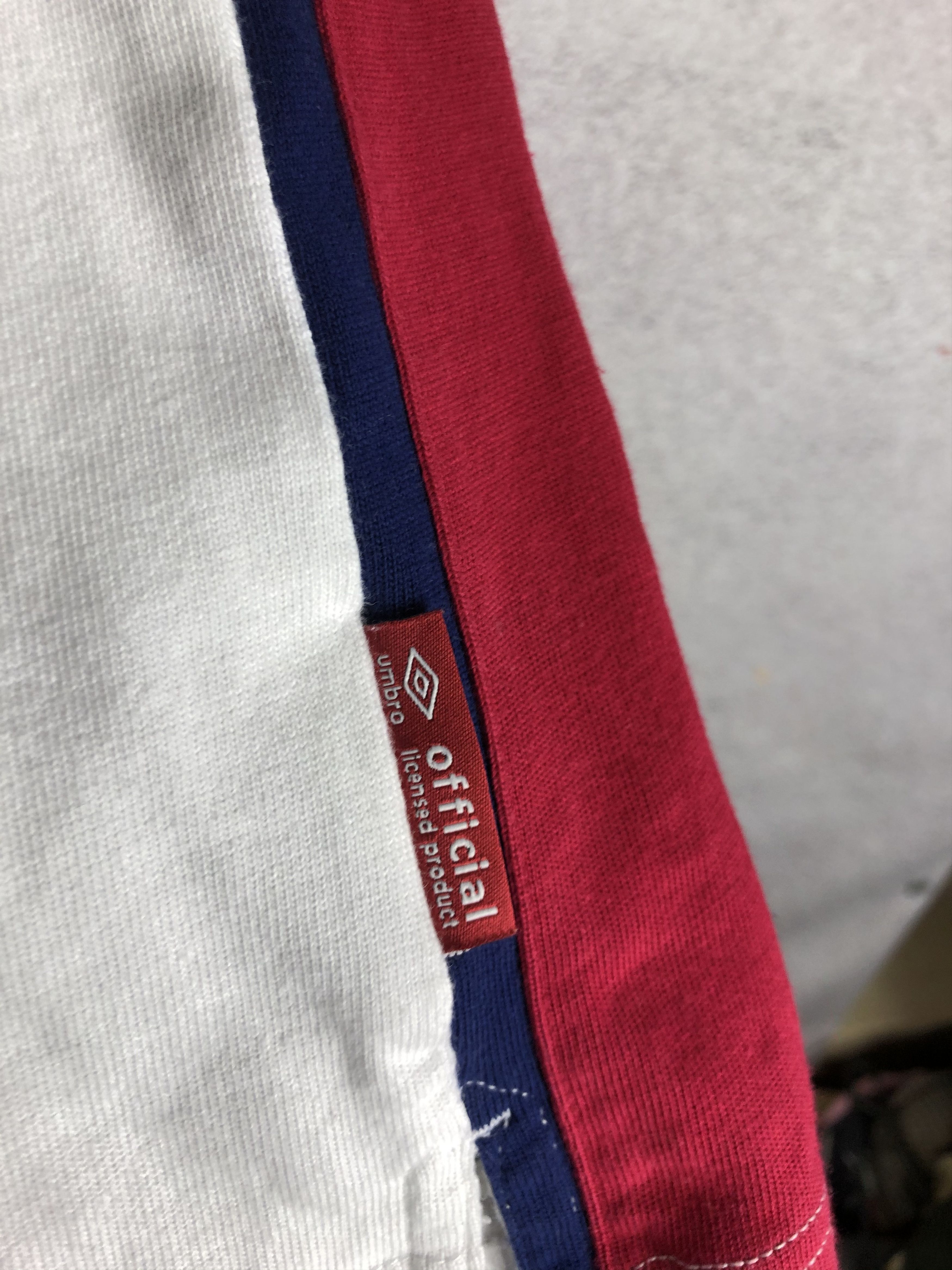 Umbro Vintage Umbro England Union Rugby Shirt Jersey Size US S / EU 44-46 / 1 - 7 Thumbnail