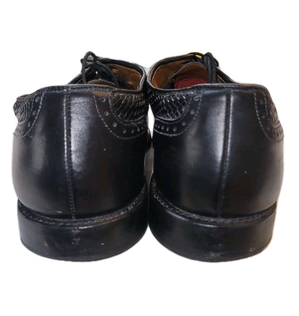 Allen Edmonds ALLEN EDMONDS Hampstead Men's Black Lace-Up Genuine Leather Size US 12 / EU 45 - 6 Thumbnail