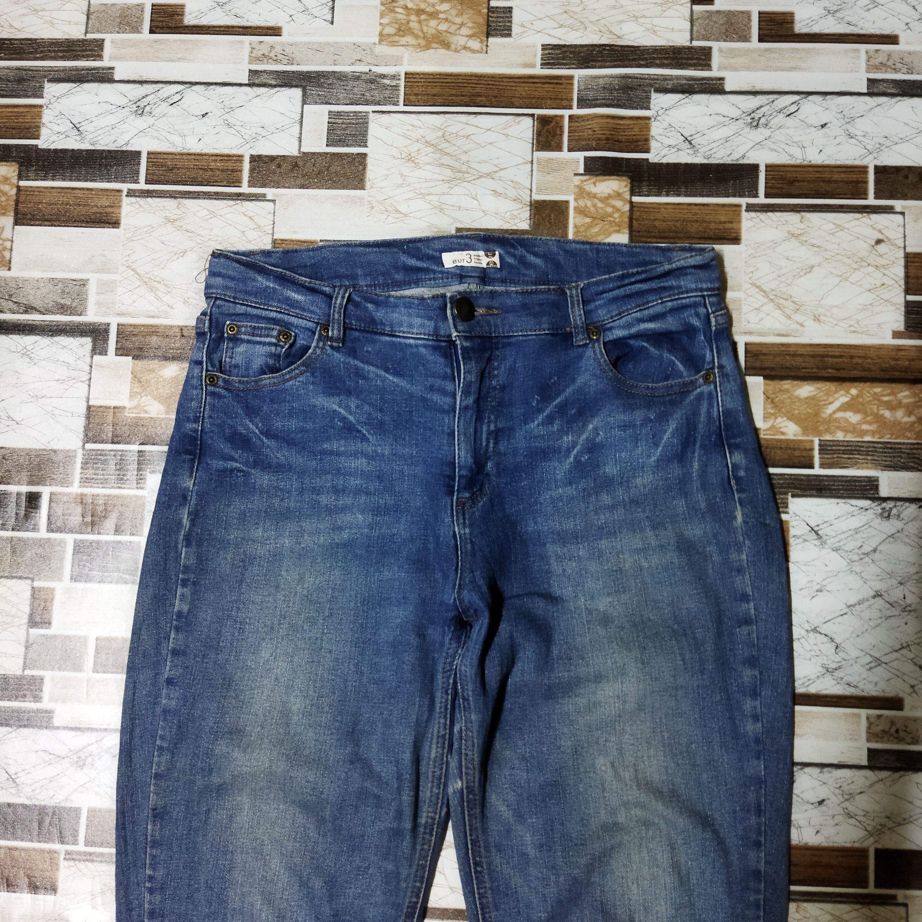 Vintage VINTAGE EUR BLUE JEANS PANTS Size US 33 - 2 Thumbnail