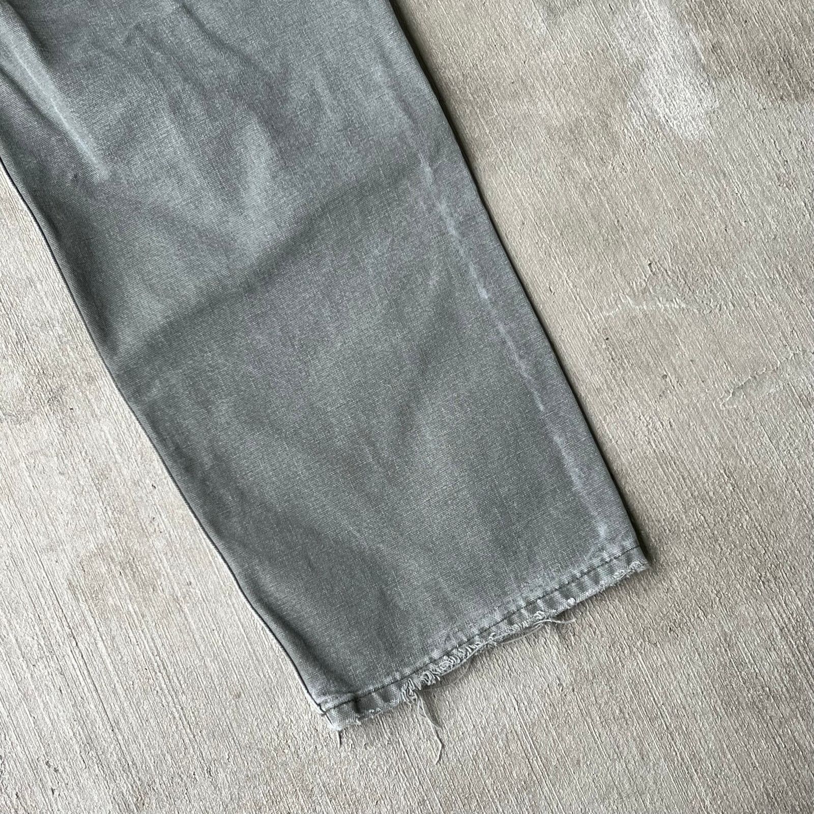 Carhartt × Vintage Carhartt faded green double knee work wear carpenter pants Size US 34 / EU 50 - 14 Thumbnail