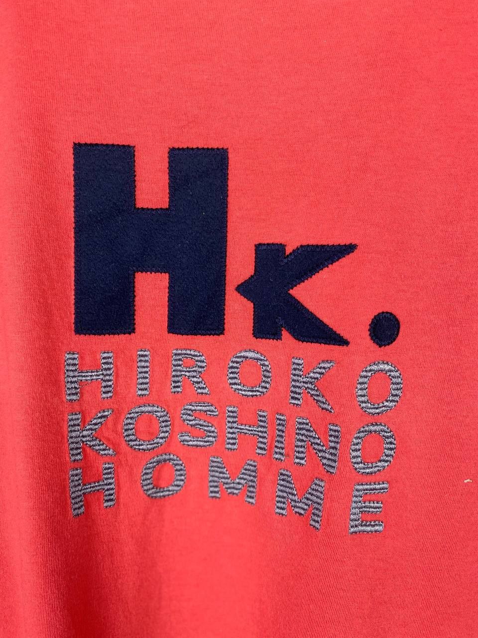 Hiroko Koshino Homme vintage hiroko koshino homme embroided tee Size US L / EU 52-54 / 3 - 6 Thumbnail