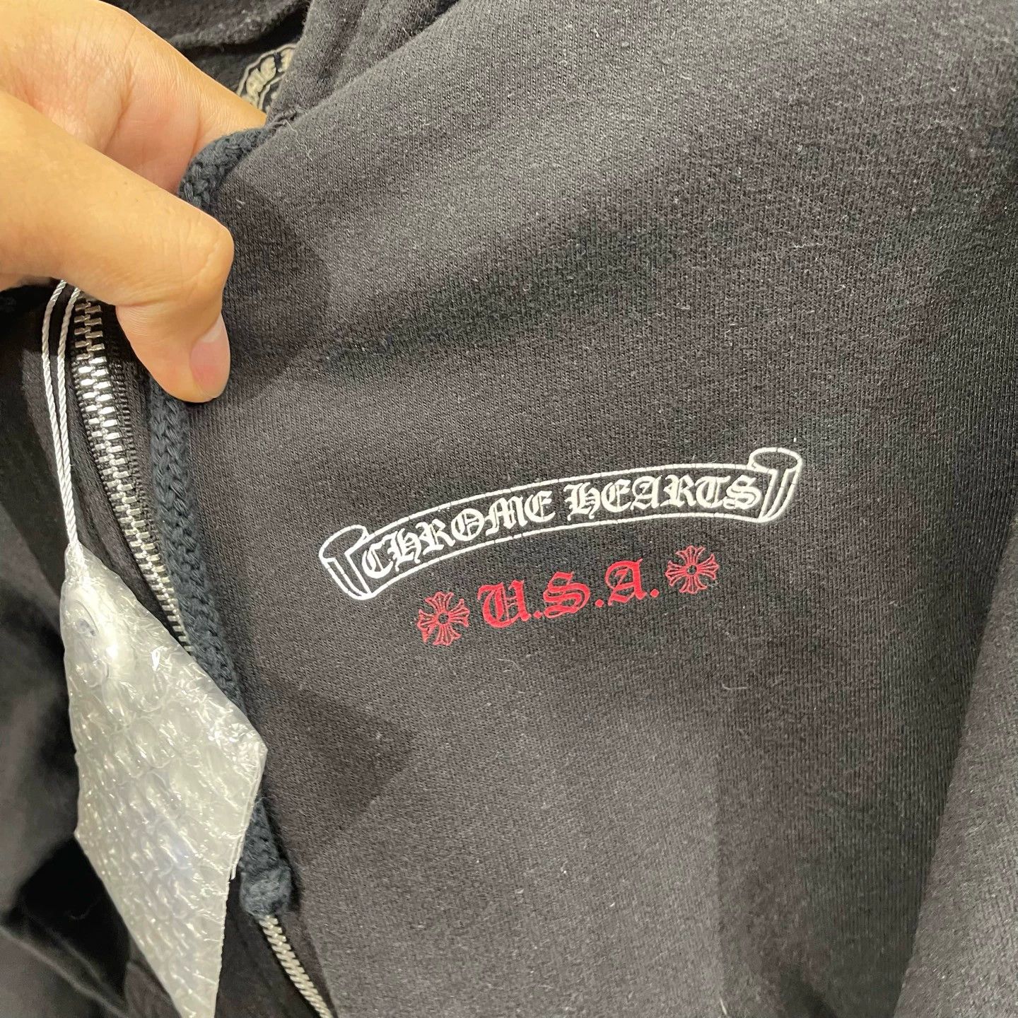 Chrome Hearts Chrome Hearts Classic Flag Print Zip Jacket S 99 New Size US S / EU 44-46 / 1 - 4 Thumbnail