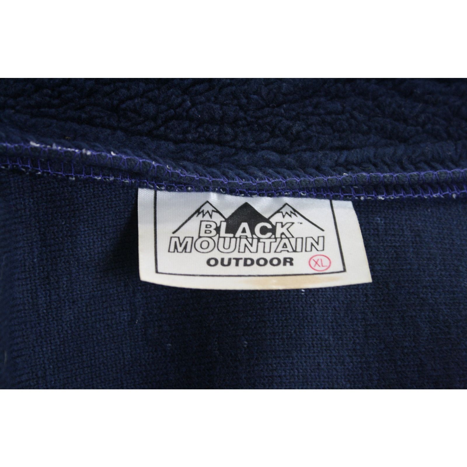 Vintage Vintage Black Mountain USA Flag Fleece Jacket Mens XL Size US XL / EU 56 / 4 - 9 Thumbnail