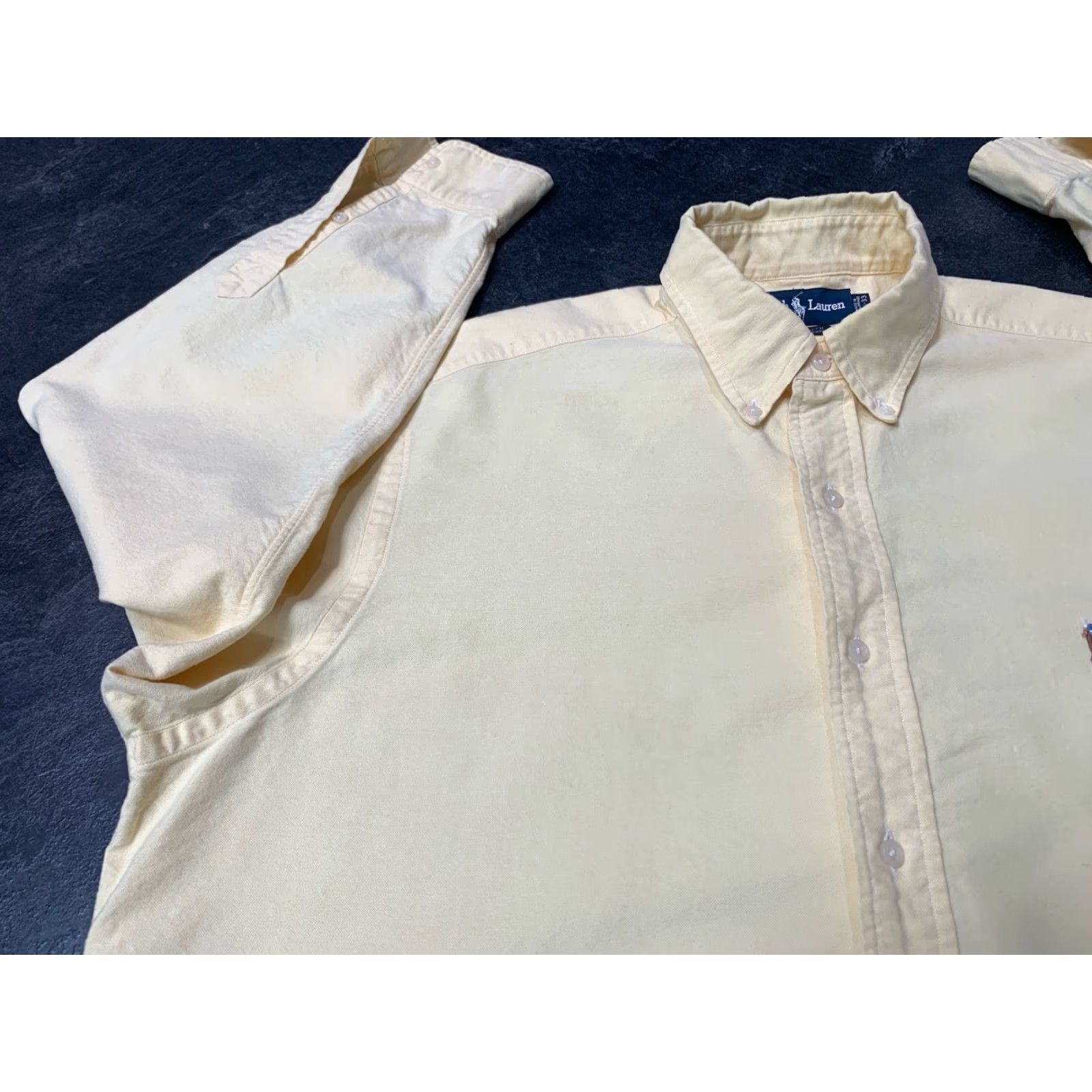 Ralph Lauren Ralph Lauren Polo Shirt Button-Up Men XL Yellow Check 50in Chest Classic 16.5-33 Casual Business Wear Size US XL / EU 56 / 4 - 6 Thumbnail