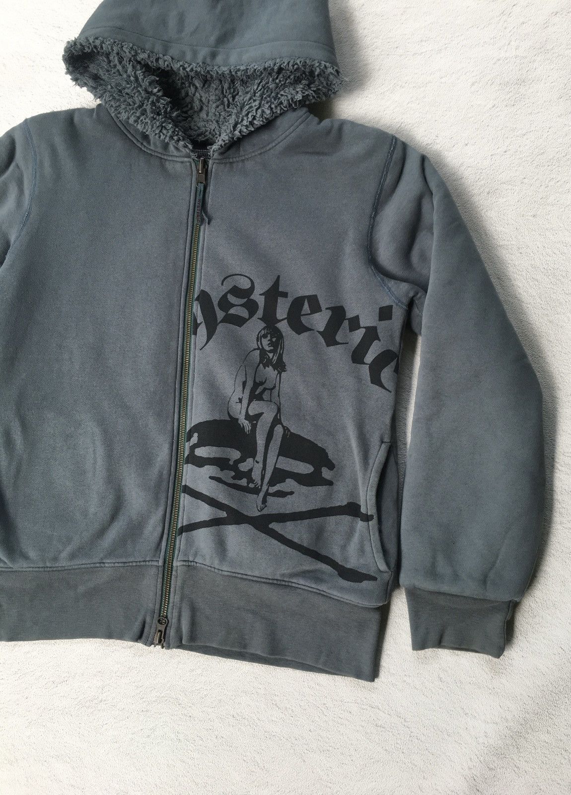 Japanese Brand 2000s Hysteric Glamour Zip Hoodie Size US M / EU 48-50 / 2 - 2 Thumbnail
