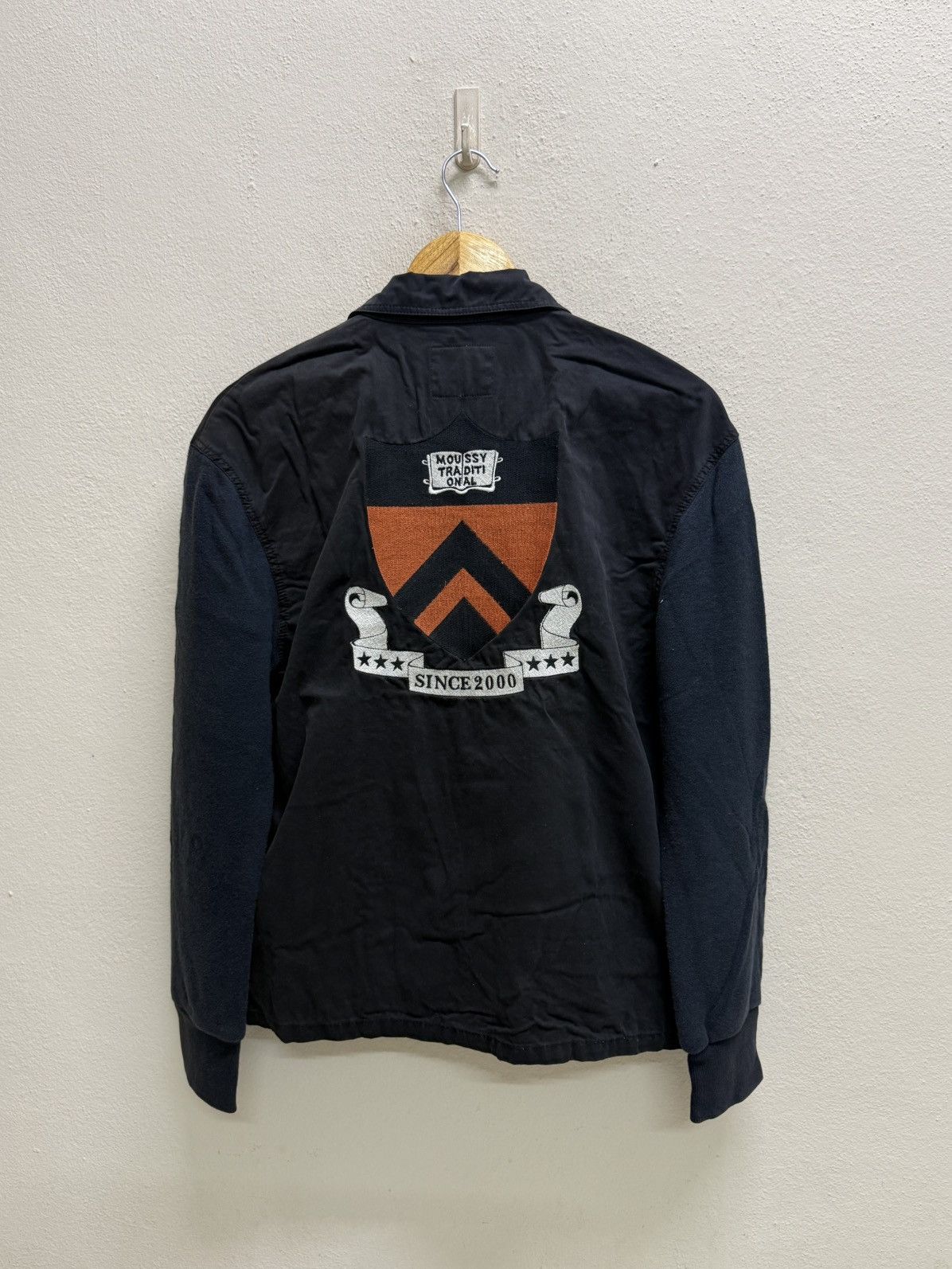 MOUSSY Moussy shirt jacket mixed material with tiger embroidered Size S / US 4 / IT 40 - 19 Thumbnail