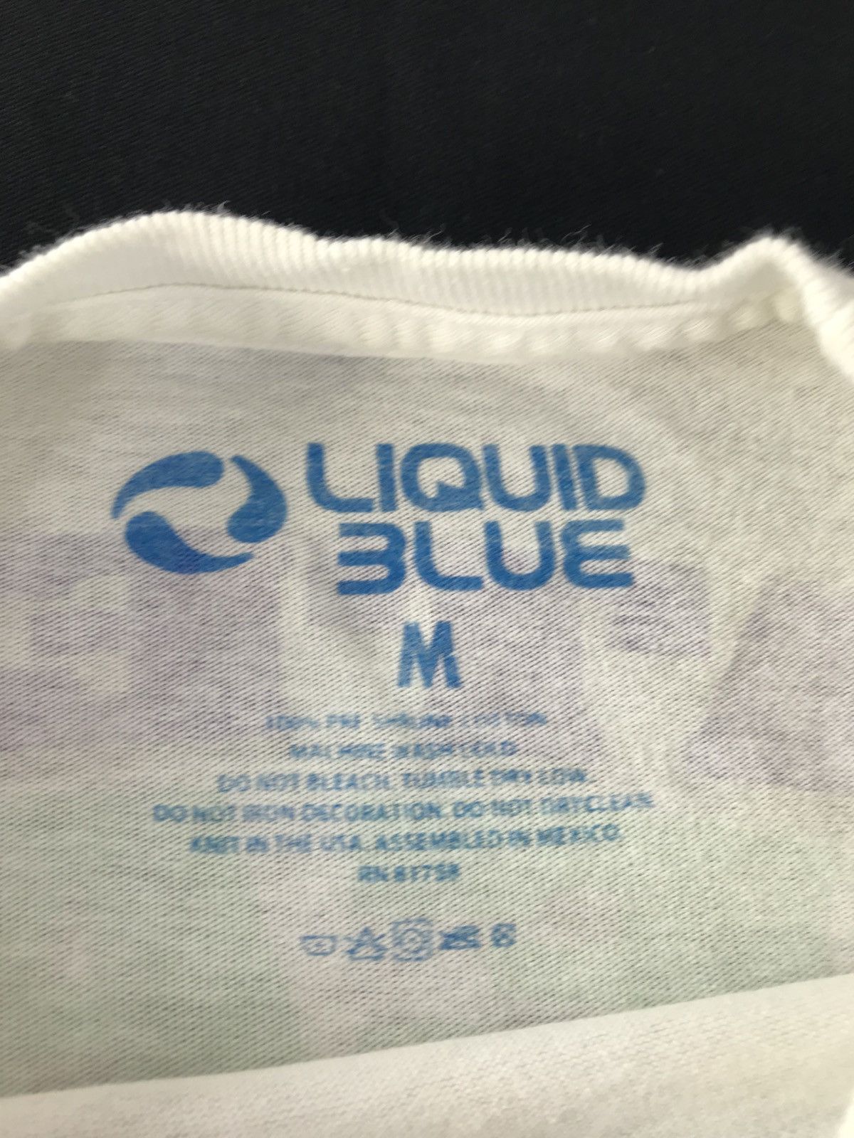 Grateful Dead 90s Liquid Blue The Grateful Dead Steal Your Faceoff Tie Dye Size US M / EU 48-50 / 2 - 8 Thumbnail