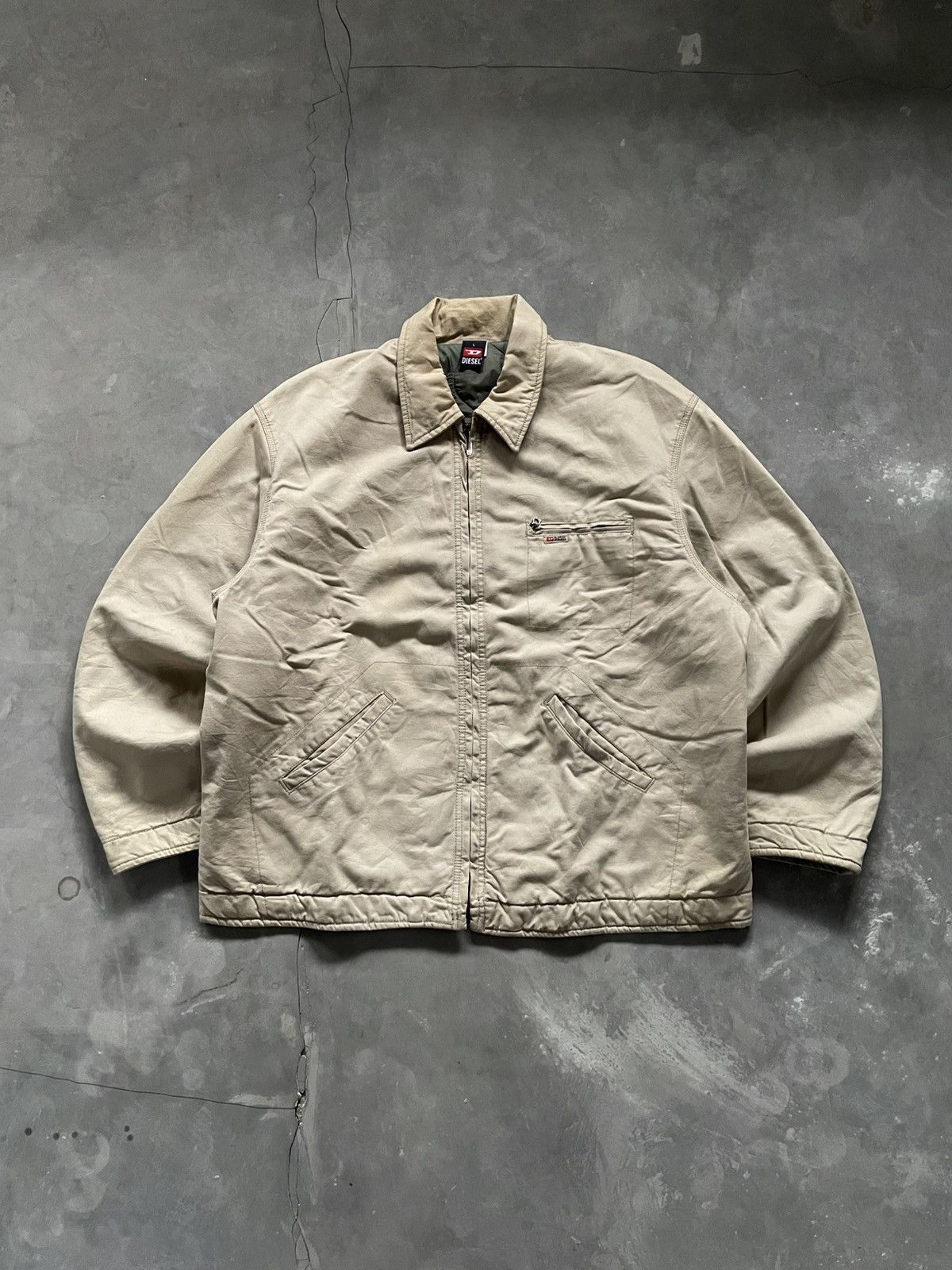 Diesel 1990’s Diesel - Lampo Zips Made in Italy Detroit Jacket Size US XL / EU 56 / 4 - 1 Thumbnail