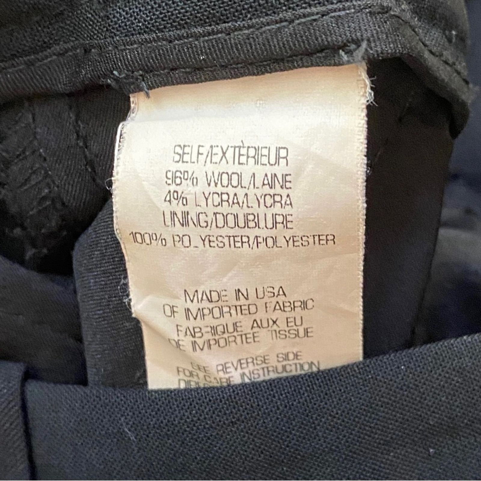 Theory Theory Demitria 4 Stretch-Wool Flared Pants Black Size 24" / US 00 / IT 34 - 11 Thumbnail