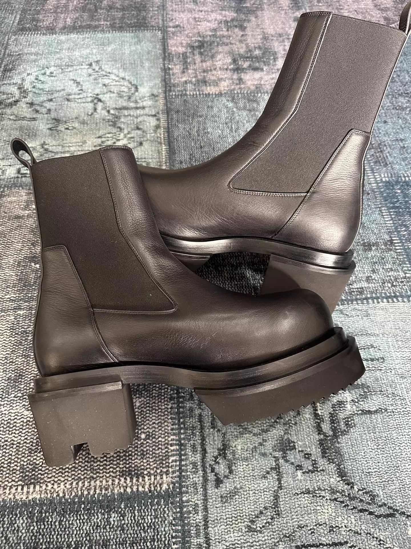 Rick Owens Rick Owens Beatle Ballast Bogun Chelsea 6cm 40 Worn Once Size US 7 / EU 40 - 4 Thumbnail