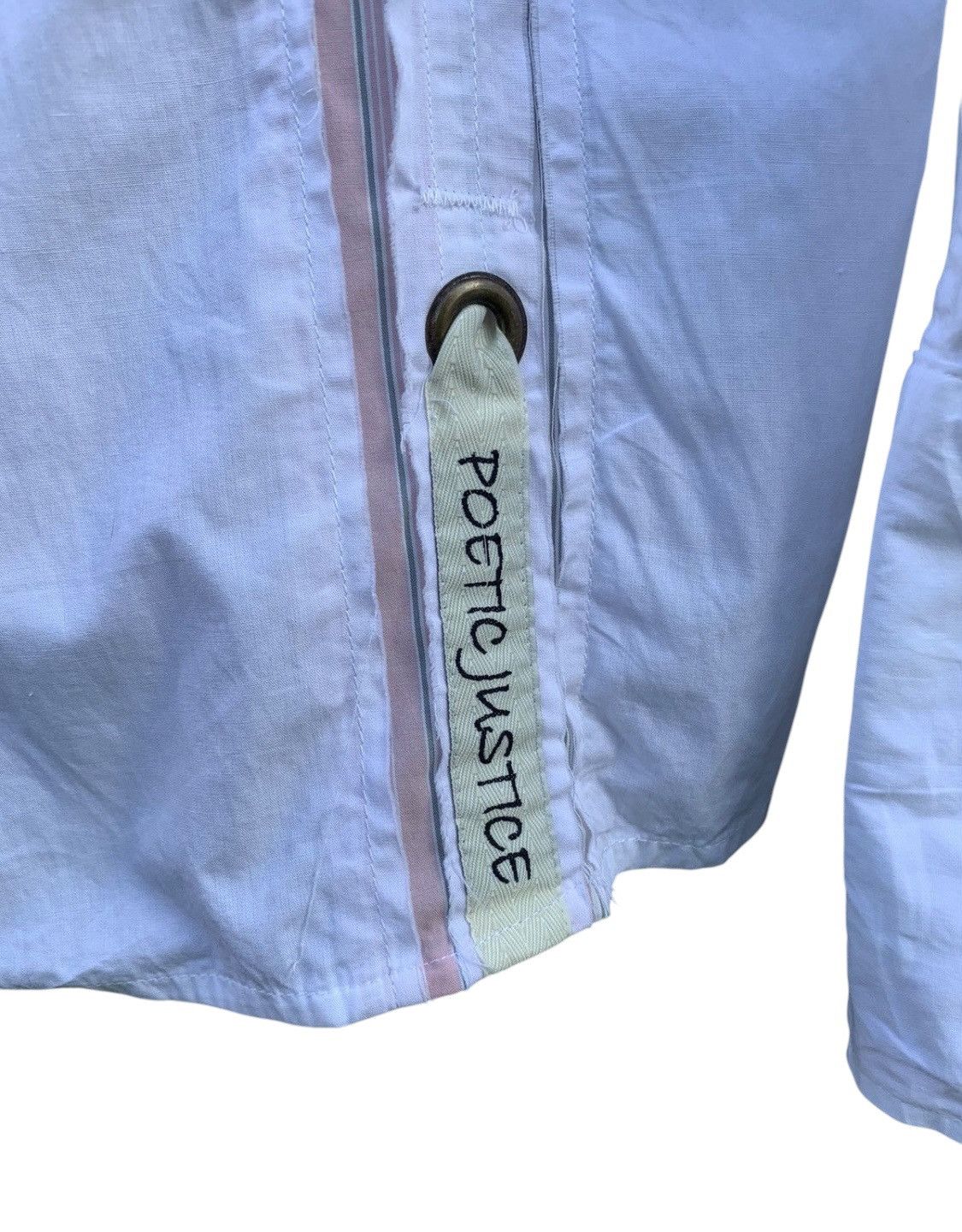 If Six Was Nine Vtg Poetic Justice distressed button up shirt Size US L / EU 52-54 / 3 - 3 Thumbnail