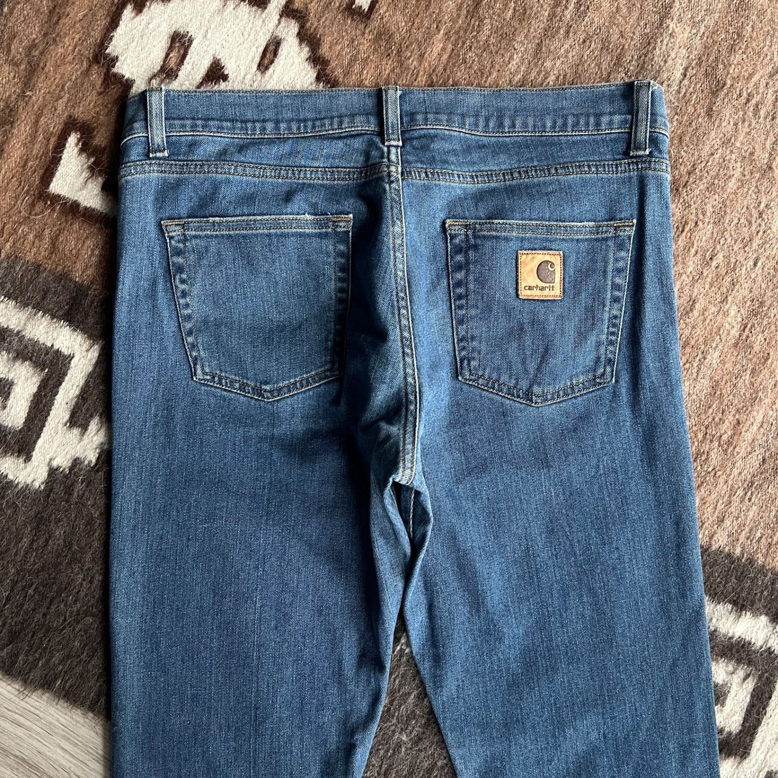 Carhartt Carhartt WIP Rebellion Slim Fit Denim Jeans 9816AC Size US 36 / EU 52 - 1 Thumbnail