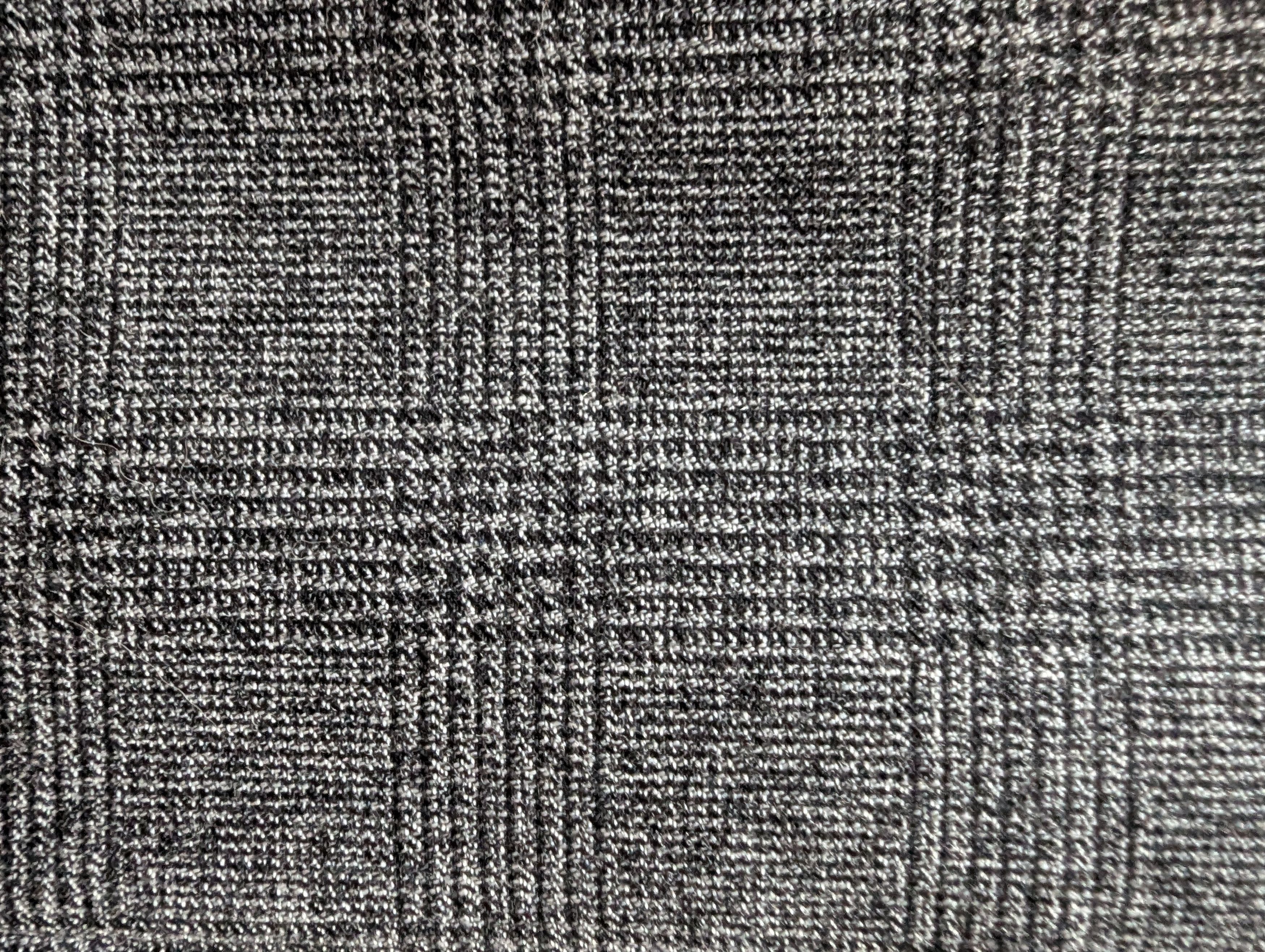 Express Black and Grey Glenplaid Suit - Express Size 40L - 4 Thumbnail