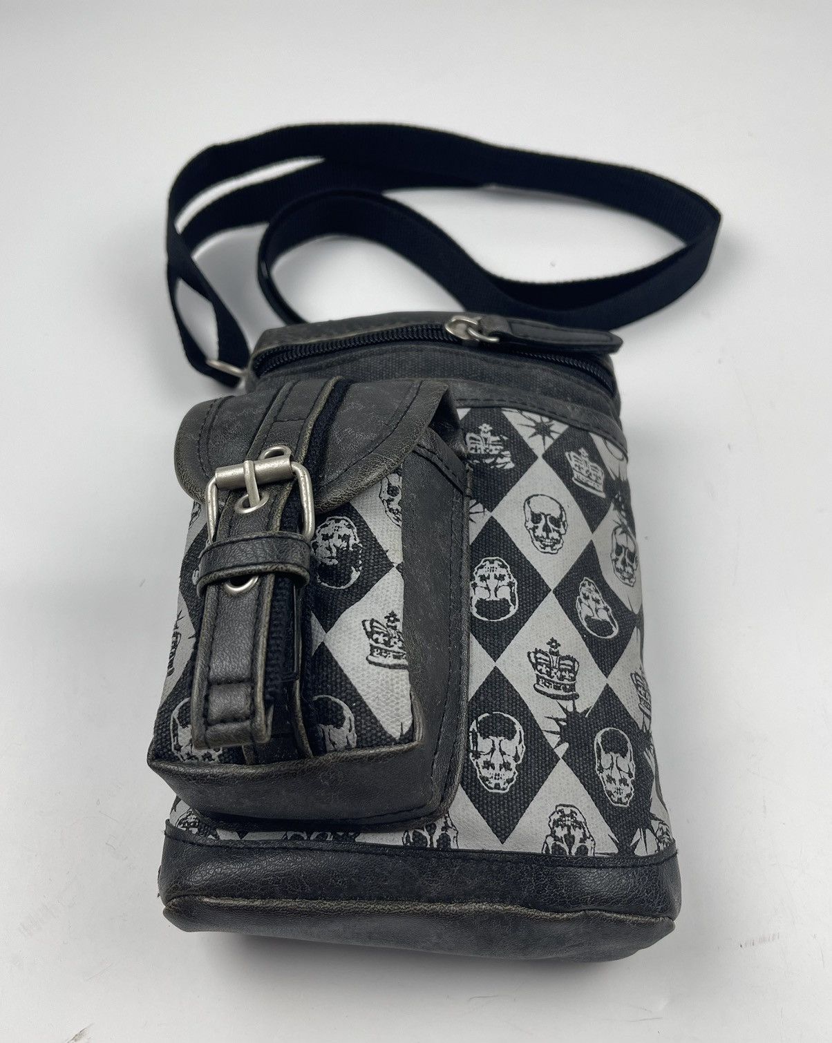 Seditionaries punk style skulls shoulder bag sling bag tc14 Size ONE SIZE - 2 Thumbnail