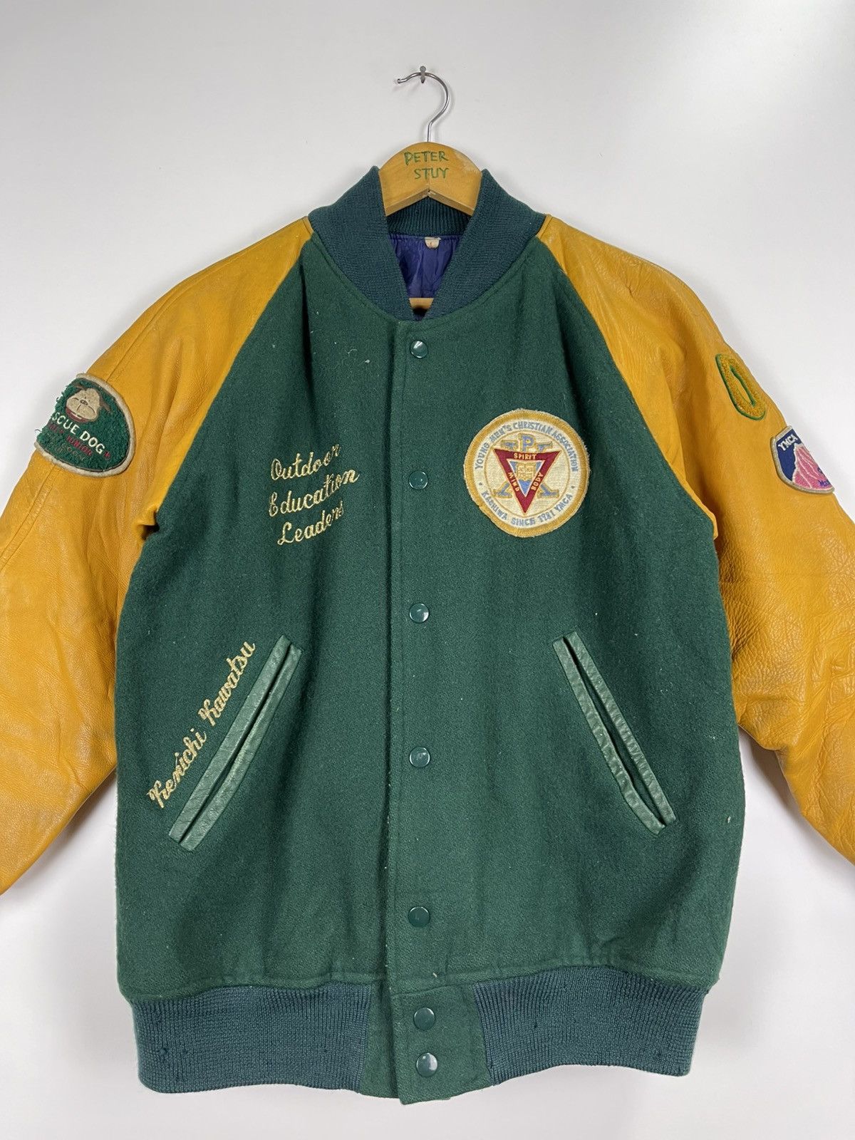Vintage × YMC Vintage YMCA Varsity Jacket Size US L / EU 52-54 / 3 - 5 Thumbnail