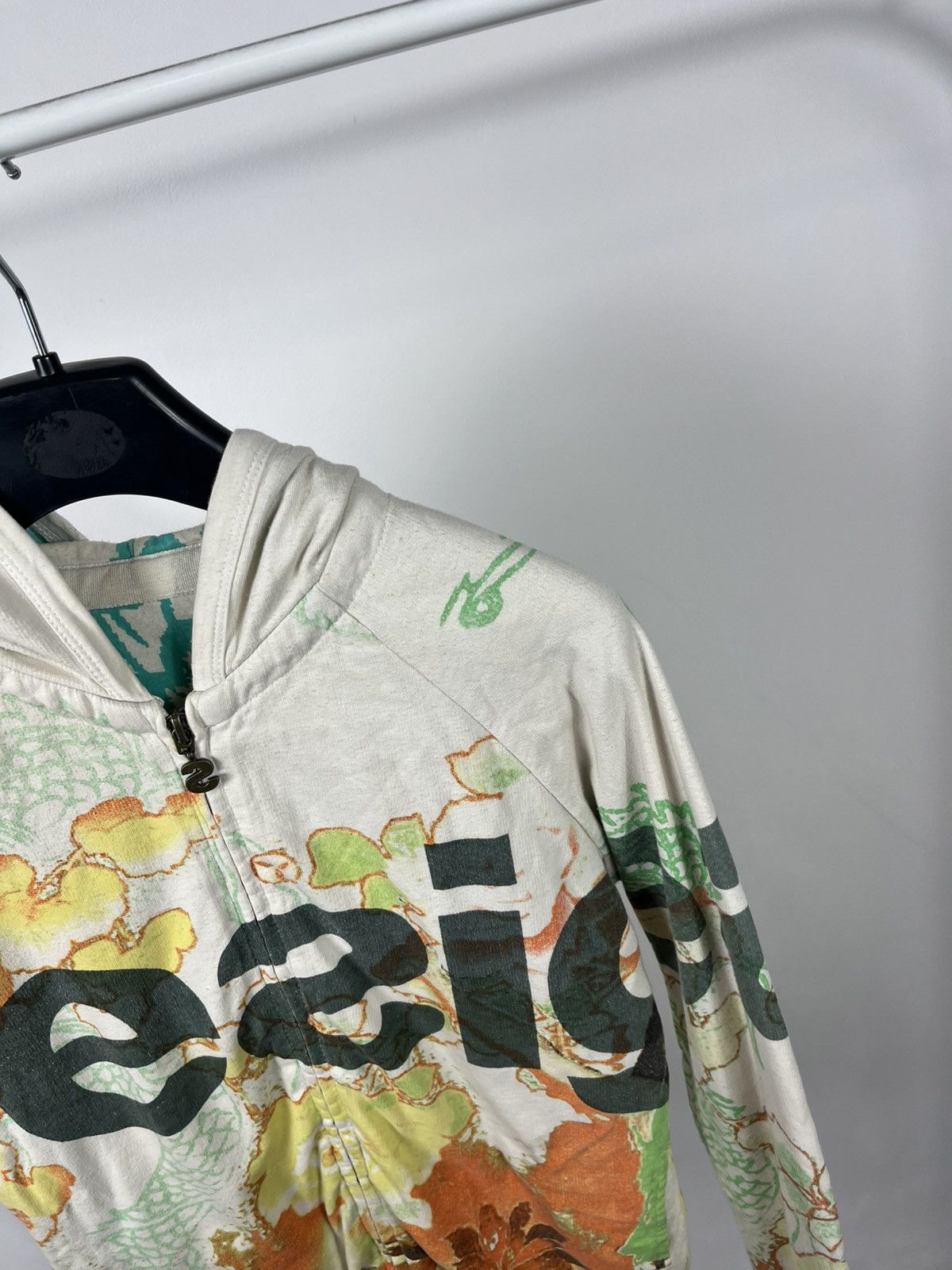 Desigual Desigual floral zip up hoodie multicolor graphic jacket XS Size XS / US 0-2 / IT 36-38 - 6 Thumbnail