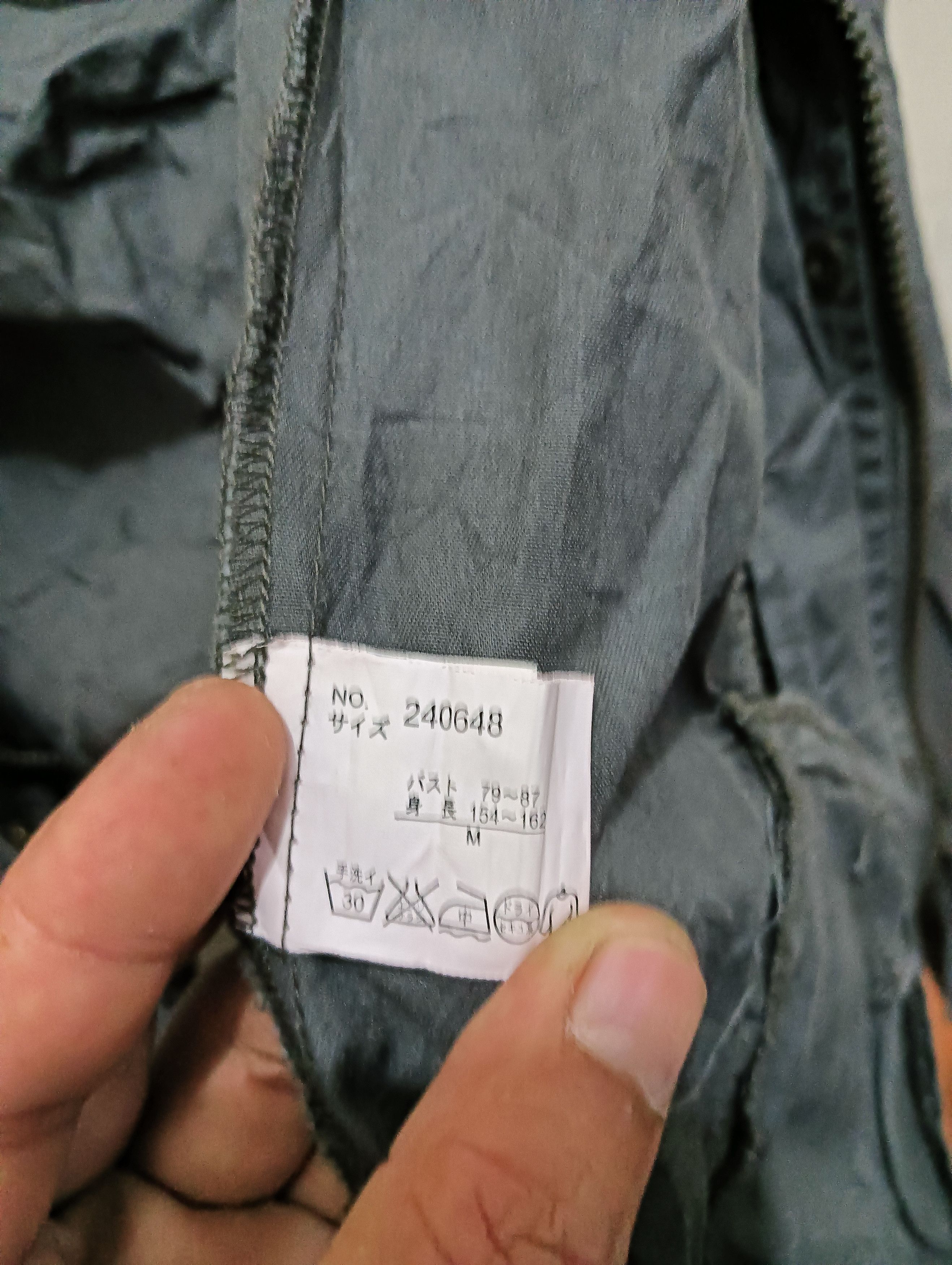 Other JESSY LOGAN GREEN ARMY ZIP@XBUTTON JACKET Size US M / EU 48-50 / 2 - 7 Thumbnail