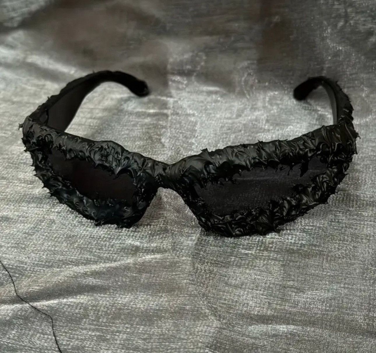Other Black Snow Melting Design Streetwear Sunglasses Size ONE SIZE - 4 Thumbnail
