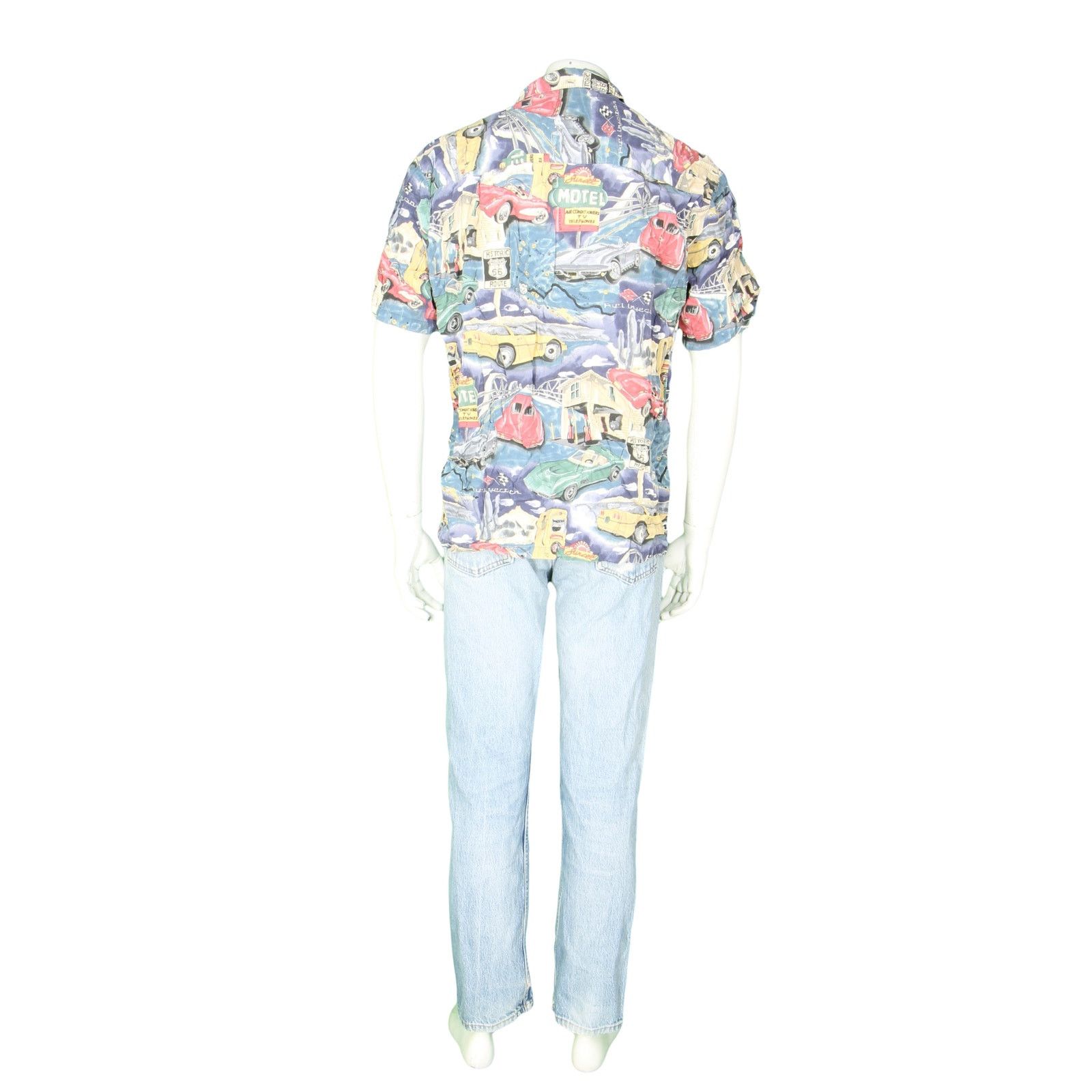 Other Vintage Route 66 California Tourist Hawaiian Aloha Shirt Size US M / EU 48-50 / 2 - 4 Thumbnail