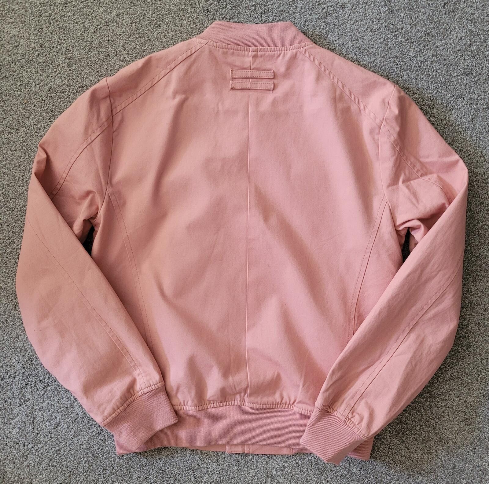 Other Men's Sm Pink Bomber Spring Jacket Lightweight Utility - NEW Size US S / EU 44-46 / 1 - 2 Thumbnail