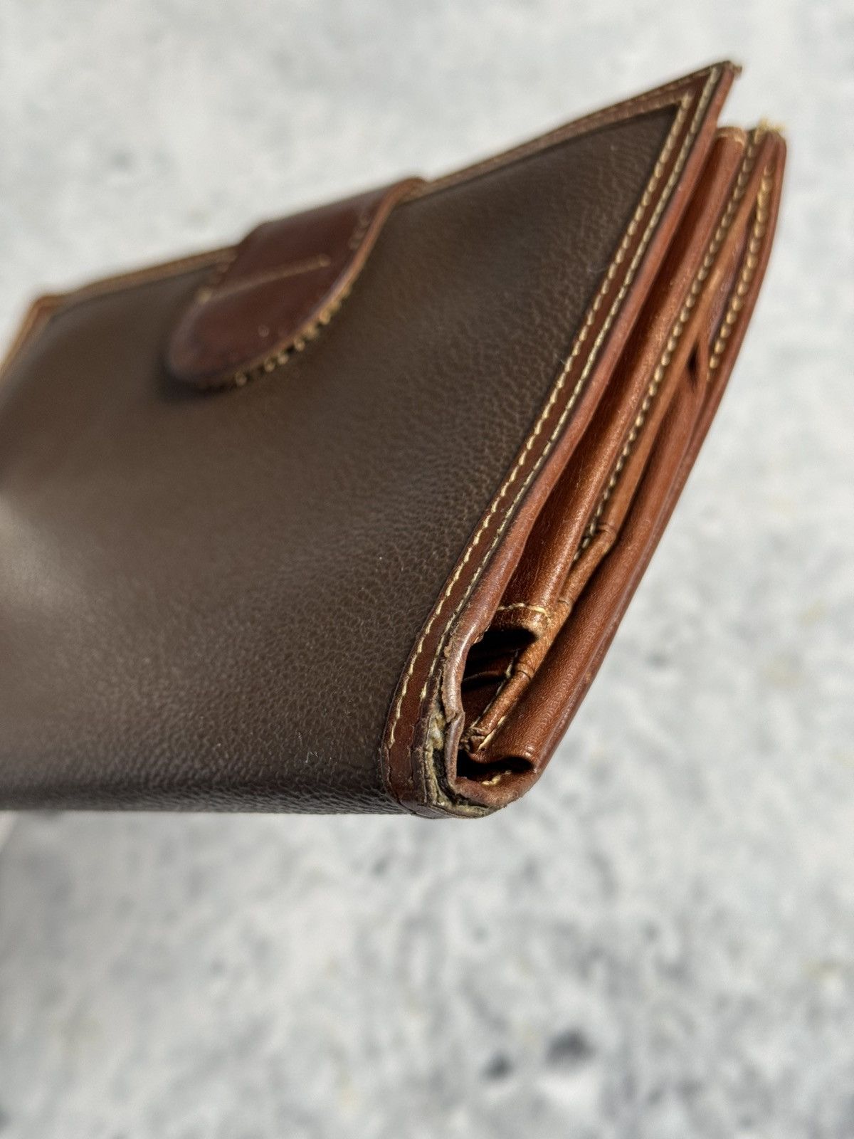 Trussardi 😻Luxury brown vintage leather TRUSSARDI WALLET Size ONE SIZE - 6 Thumbnail