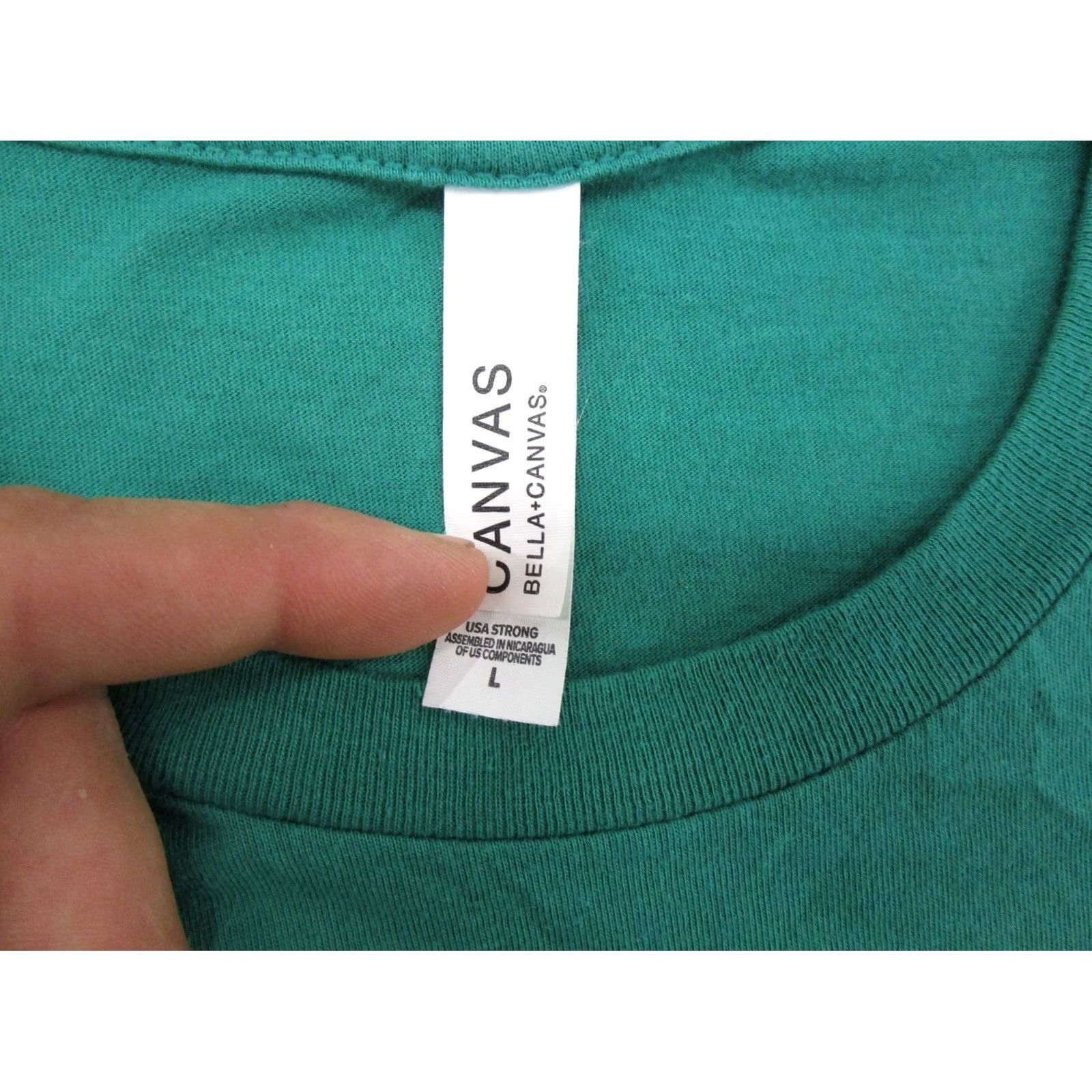 Vintage Barstool Sports Irish St Patrick Golfer Double Sided T-Shirt L Green Men Short Sleeve Crew Neck Bella + Canvas Vintage: No Size US L / EU 52-54 / 3 - 5 Thumbnail