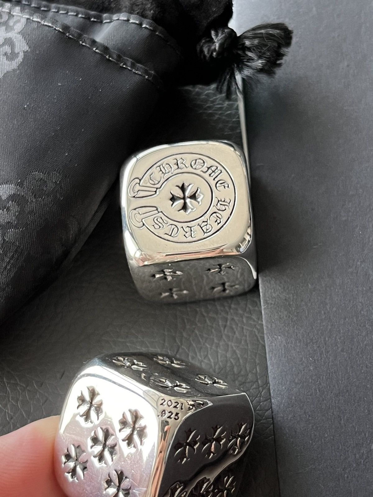 Chrome Hearts Extremely RARE Chrome Hearts Dice Set (x2) Size ONE SIZE - 11 Thumbnail