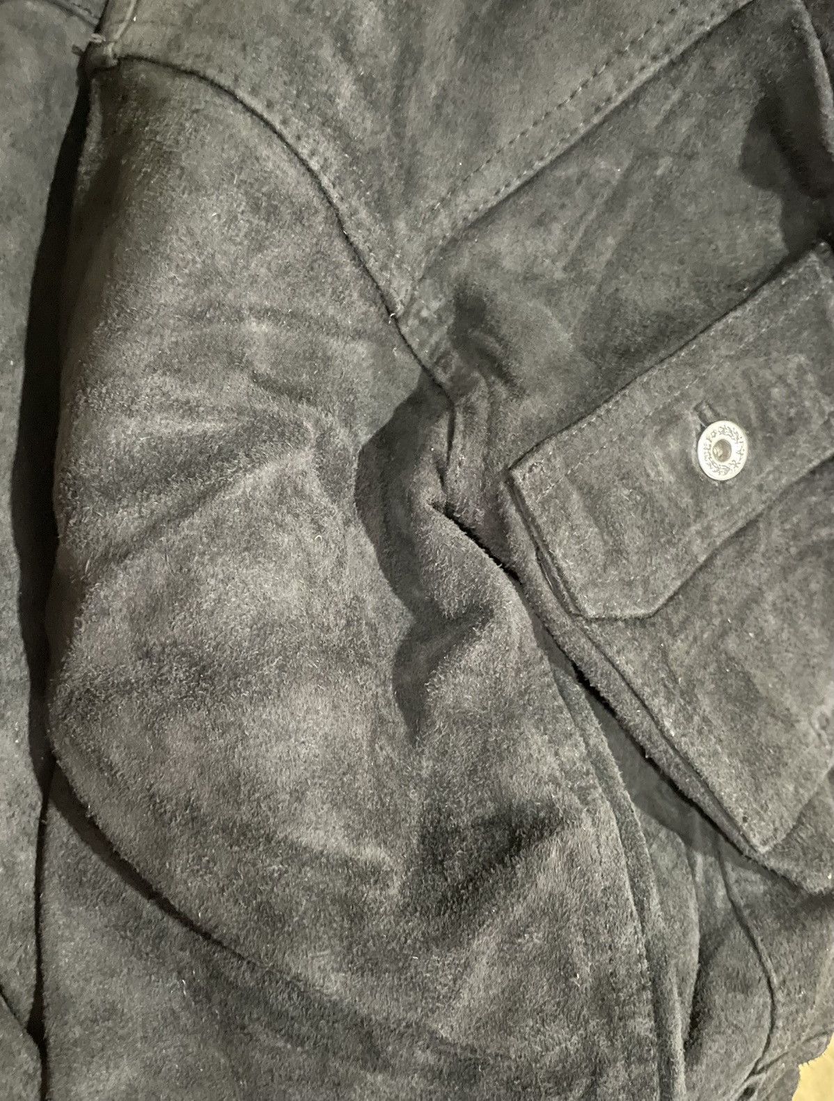 Japanese Brand Rare🔥 Levis Type 2 Cowhide Japanese Brand Underworld Jacket Size US S / EU 44-46 / 1 - 23 Thumbnail