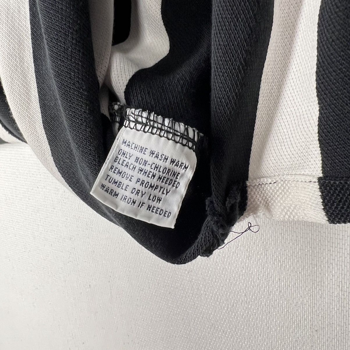 Polo Ralph Lauren Polo Ralph Lauren Polo Shirt Black White Striped Custom Fit Size US XL / EU 56 / 4 - 17 Thumbnail