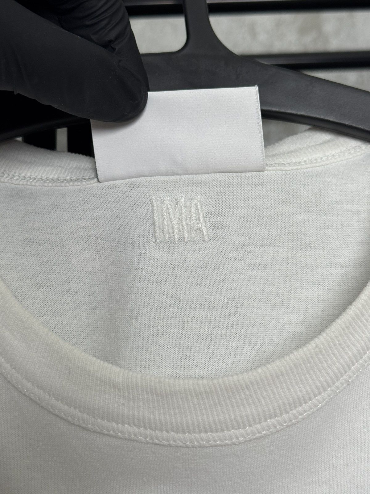 AMI White T-Shirt Ami Paris big logo Size US S / EU 44-46 / 1 - 8 Thumbnail