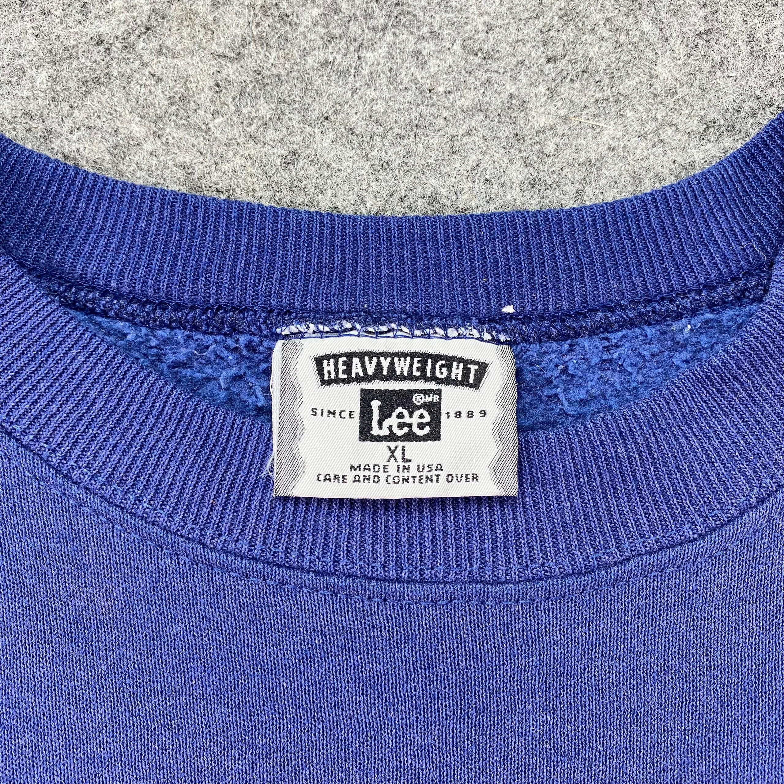 Lee Vintage 90s Lee Riders Sweatshirt Size US XL / EU 56 / 4 - 8 Thumbnail