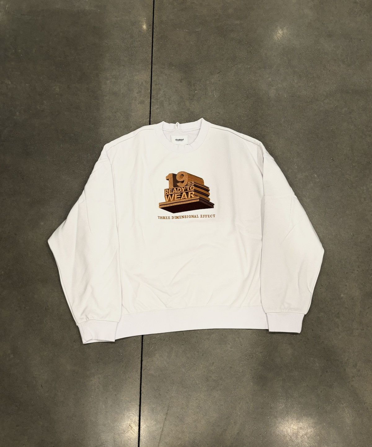 Doublet Doublet 3D Stitch Sweater | Grailed