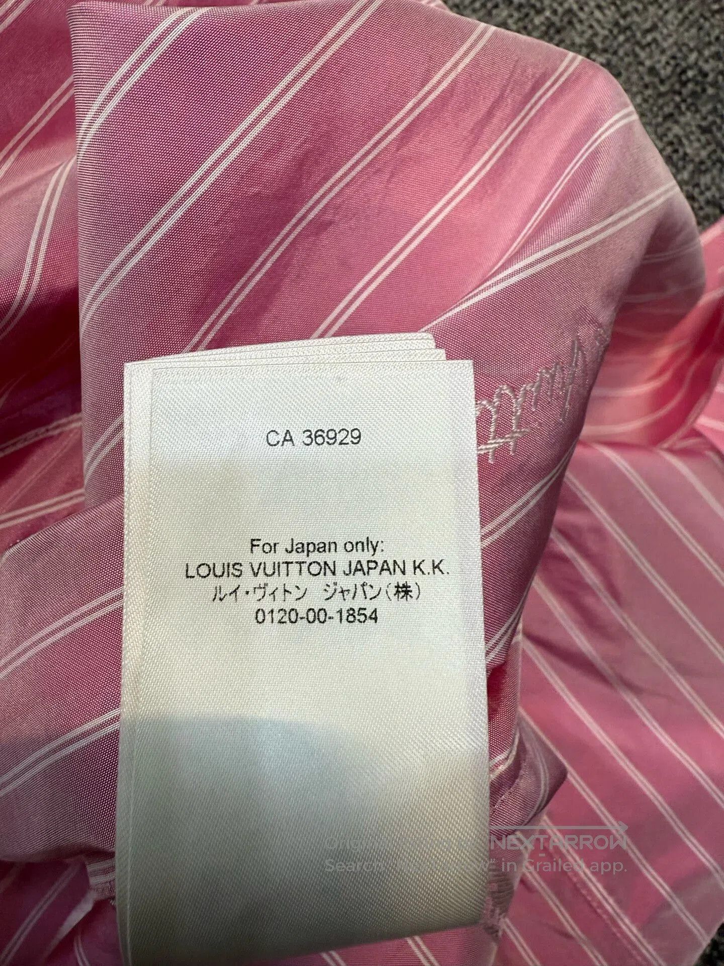 Louis Vuitton Louis Vuitton Striped Long-Sleeve Shirt. Size XS / US 0-2 / IT 36-38 - 9 Thumbnail