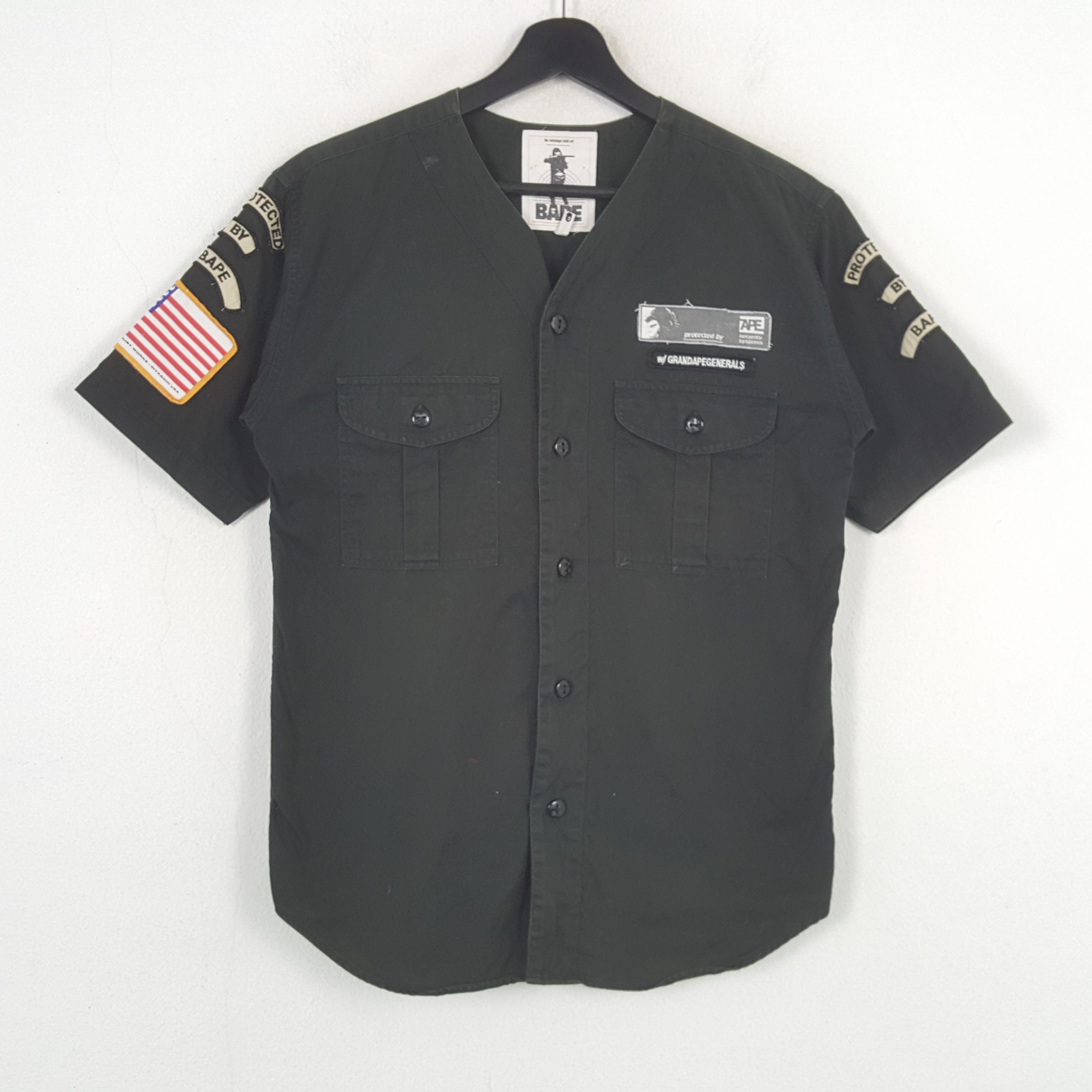 Bape BAPE Japanese Brand Army Style Shirt C285N28 Size US M / EU 48-50 / 2 - 1 Thumbnail