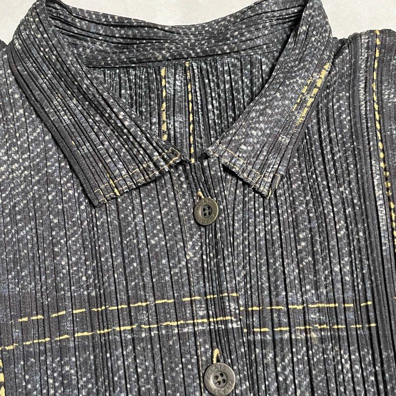 Issey Miyake Issey Miyake size:4 Black long-sleeved open-top dress Size XS / US 0-2 / IT 36-38 - 3 Thumbnail