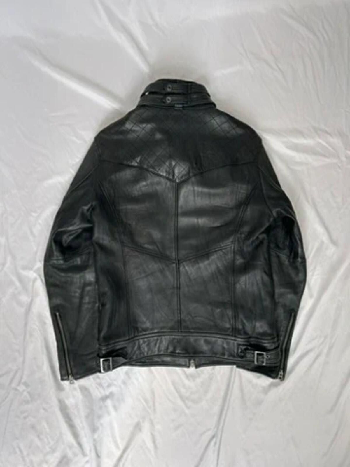 Undercover Jack Rose Leather Jacket Size 5/XL Size US XL / EU 56 / 4 - 3 Thumbnail