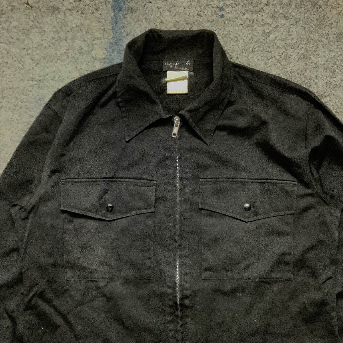 Designer × agnes b. Agnes B. Casual Jacket YKK Zipper Size US M / EU 48-50 / 2 - 2 Thumbnail