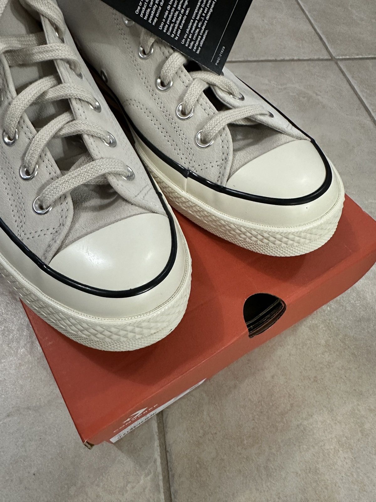 Converse Converse Chuck 70 Hi - Desert Sand/Egret/Black - Sz 9 Size US 9 / EU 42 - 5 Thumbnail