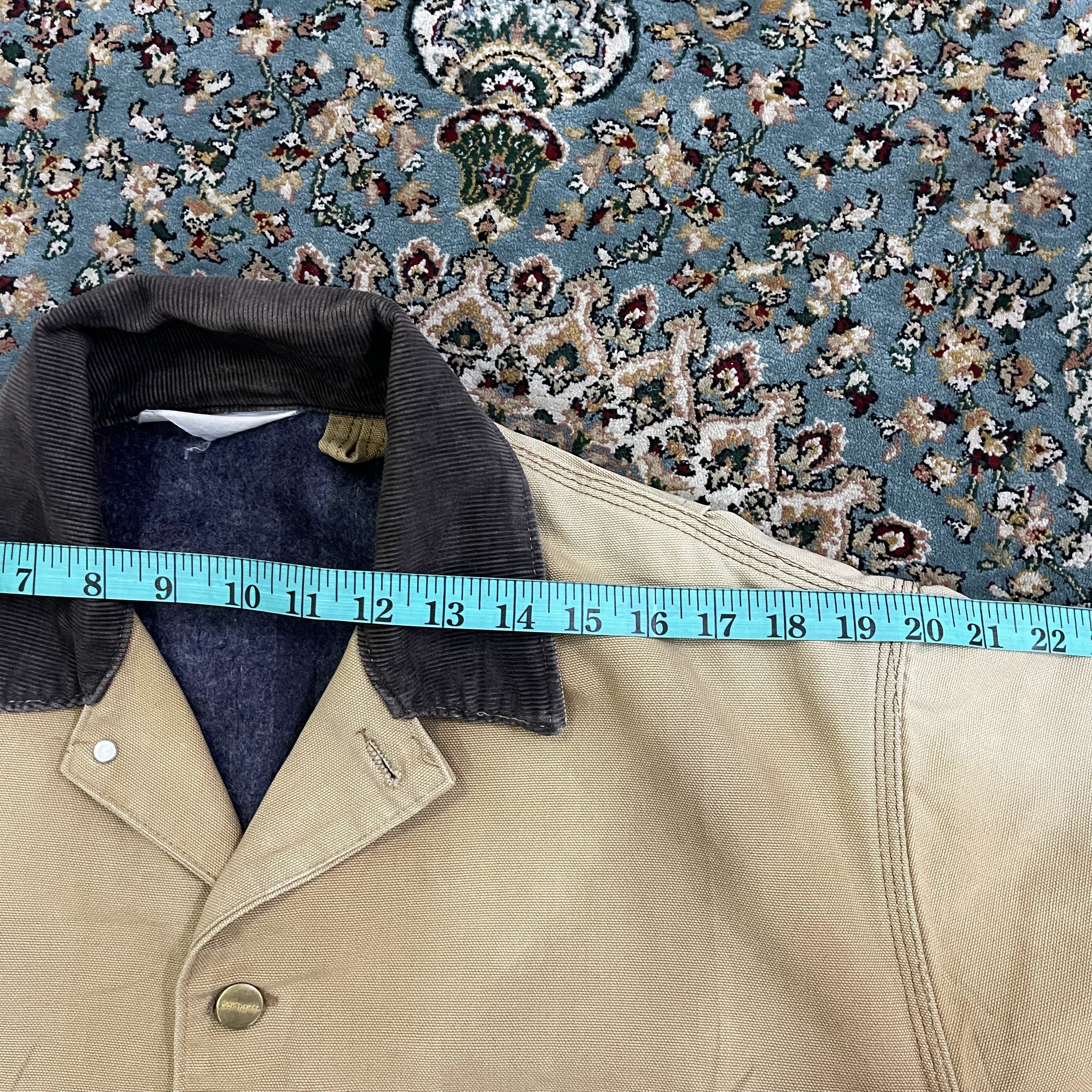 Carhartt × Carhartt Wip × Vintage Vtg 90s Carhartt Detroit Jacket Inner Blanket Size US XL / EU 56 / 4 - 14 Thumbnail