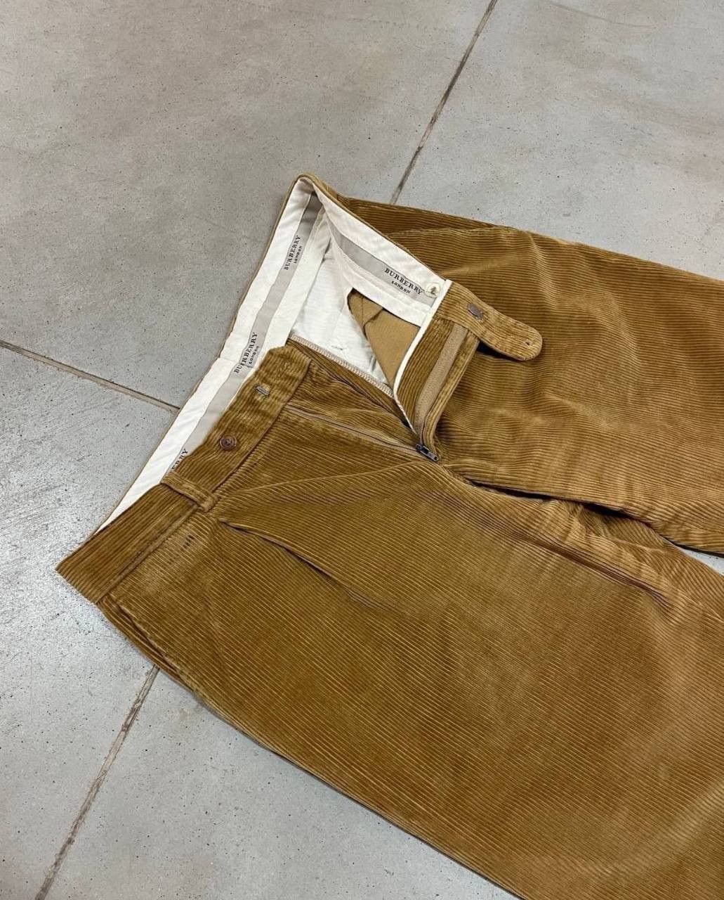 Burberry Corduroy Vintage Burberry Pants Size US 32 / EU 48 - 4 Thumbnail