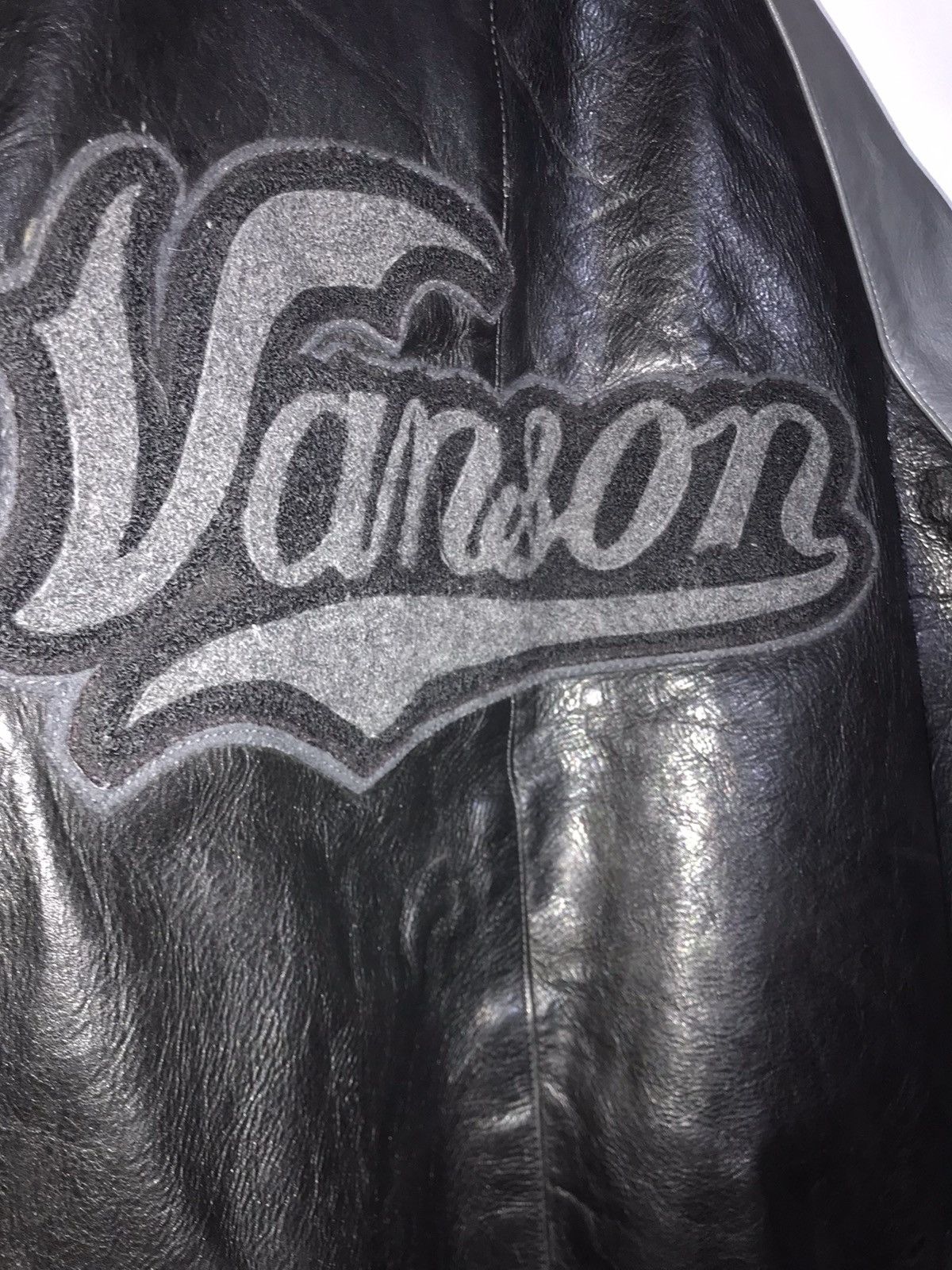 Vanson Leathers VANSON STADIUM JACKET 54 Size US L / EU 52-54 / 3 - 3 Thumbnail