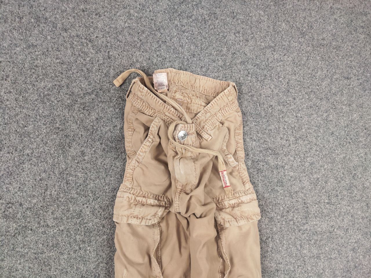 True Religion Vintage True Religion embroidered Faded Cargo Pants Supreme Size US 34 / EU 50 - 4 Thumbnail