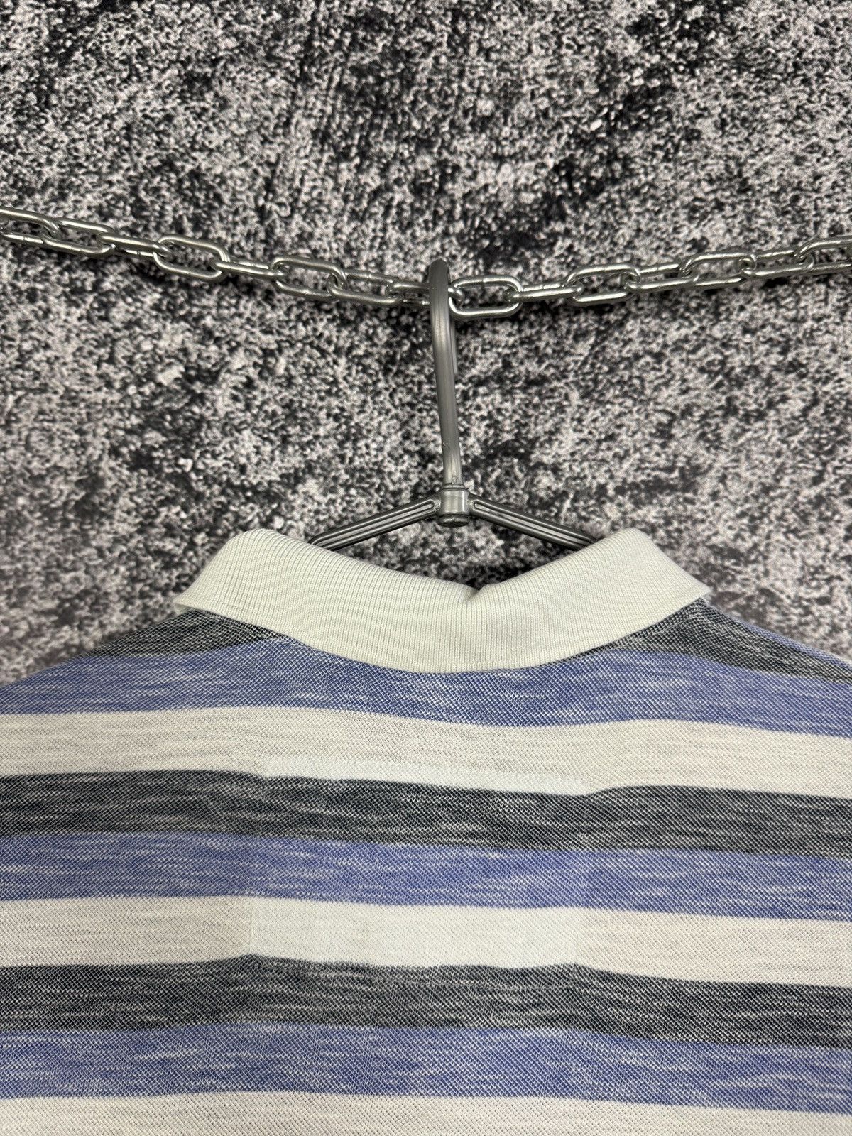 La Martina La Martina Buenos Aires Striped Polo Shirt Slim Fit Size L Size US L / EU 52-54 / 3 - 15 Thumbnail