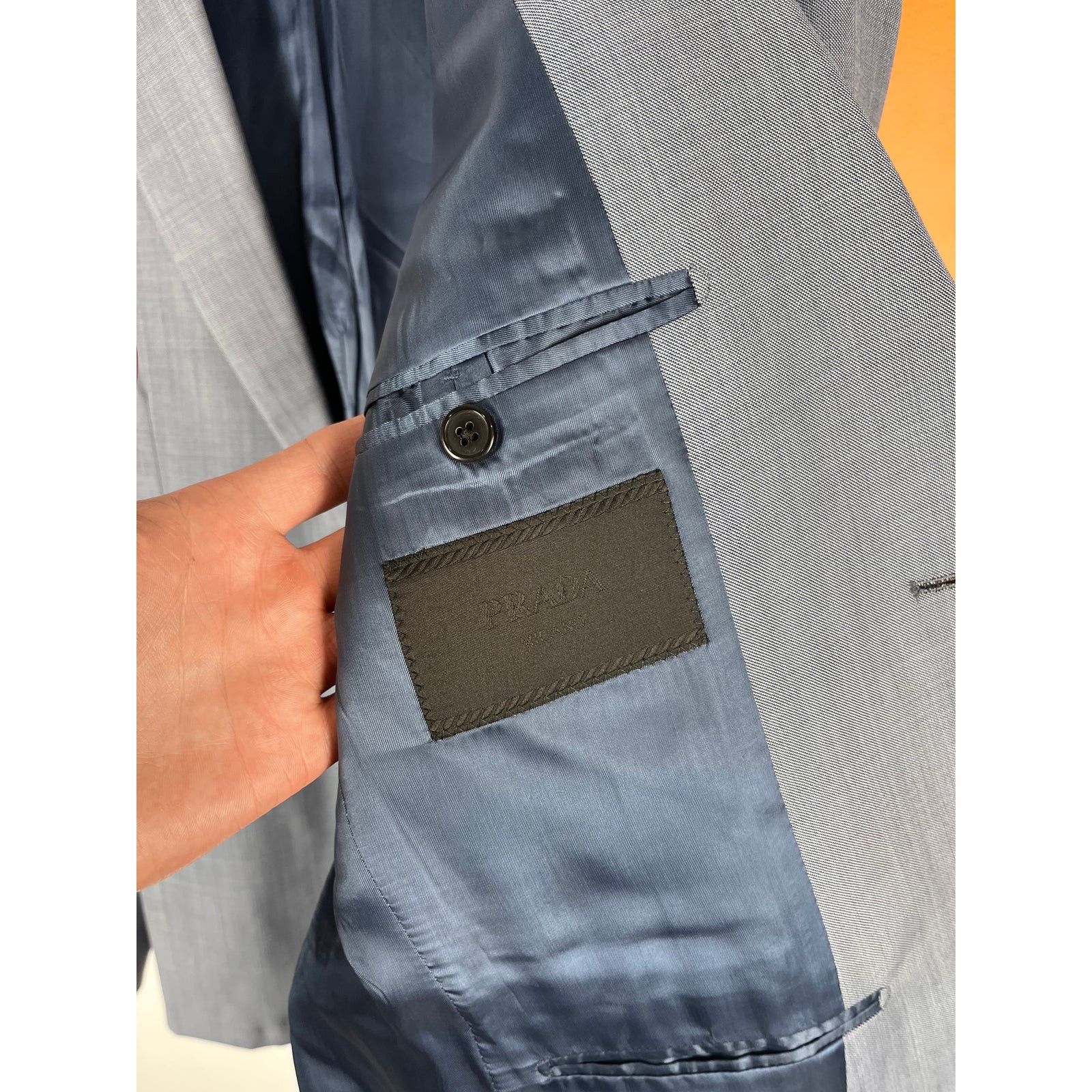 Miu Miu × Prada Prada suit wool italy designer luxury blazer pants rare 2017 Size 48R - 4 Thumbnail