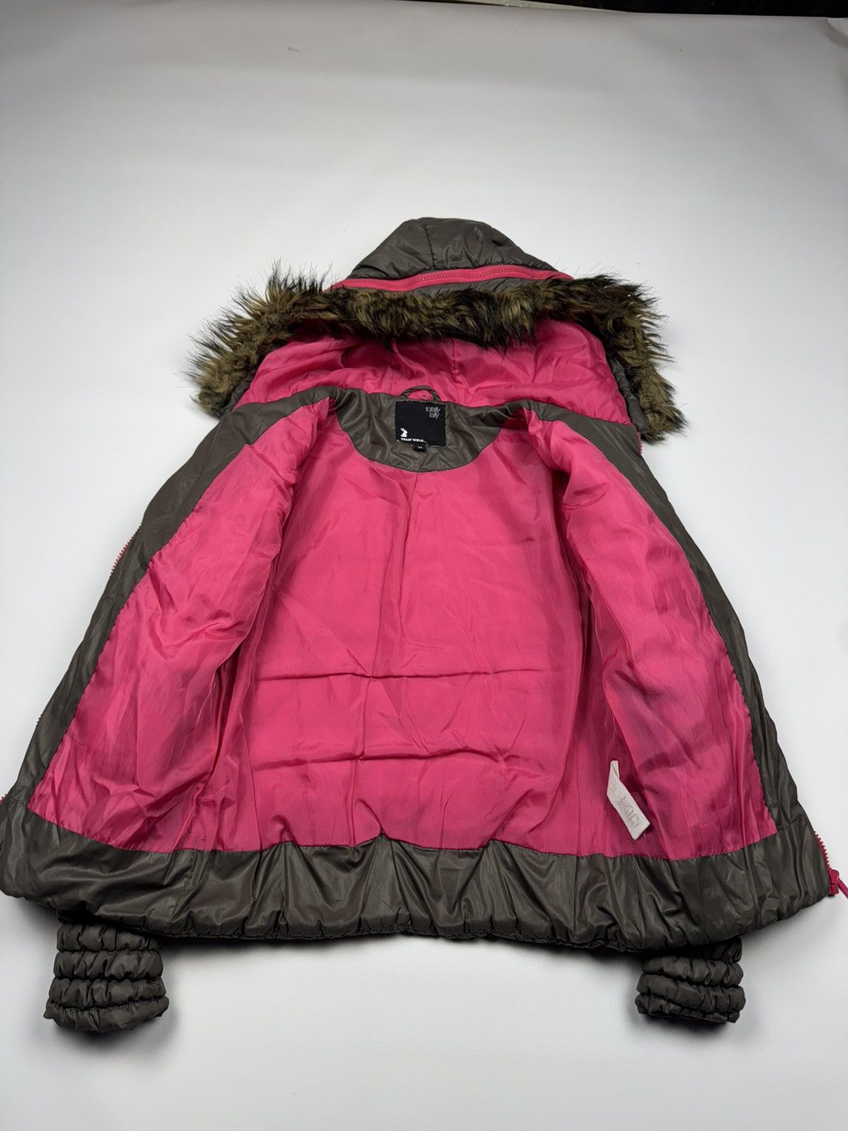 Diesel Vintage If Six Was Nine Y2k Faux Fur Bomber Jacket Size XS / US 0-2 / IT 36-38 - 5 Thumbnail
