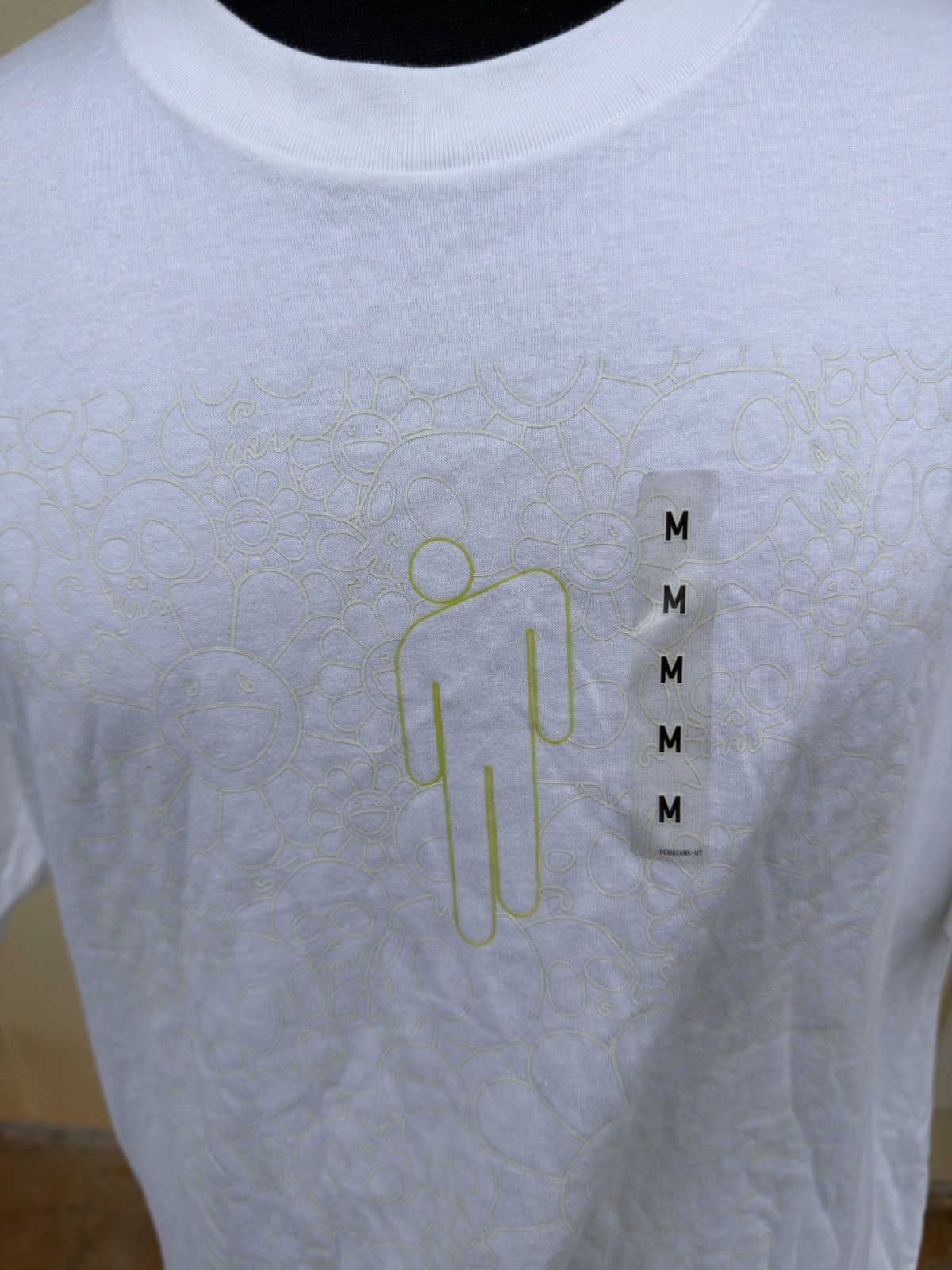 Uniqlo Billie Eilish x Takashi Murakami x Uniqlo White Silhouette M Size US M / EU 48-50 / 2 - 3 Thumbnail