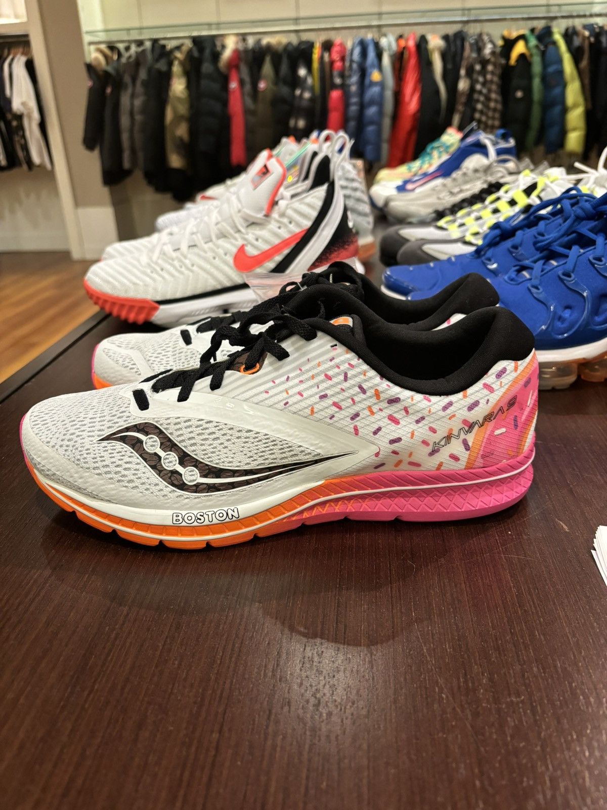 Saucony Saucony Kinvara 9 Dunkin Donuts Boston Marathon Grailed